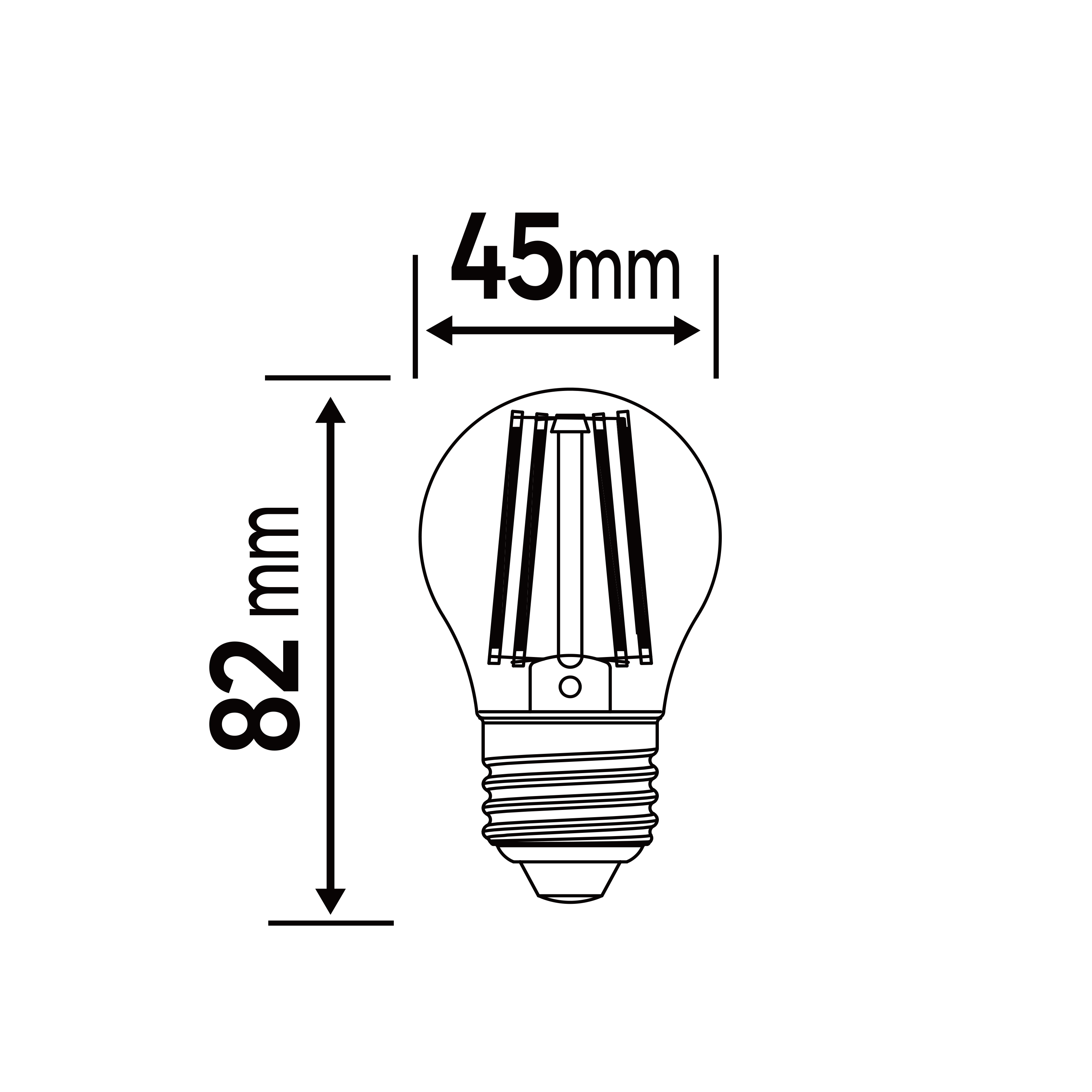 Żarówka LED E27 3,4 W 470 lm Ciepła biel Lexman - 3
