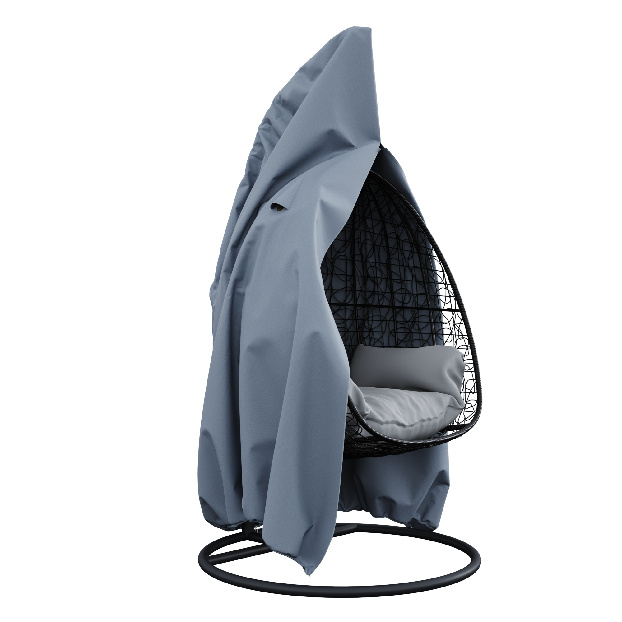 Funda de protección para sillas NATERIAL Prisma de poliéster 165x165x179 cm - 5