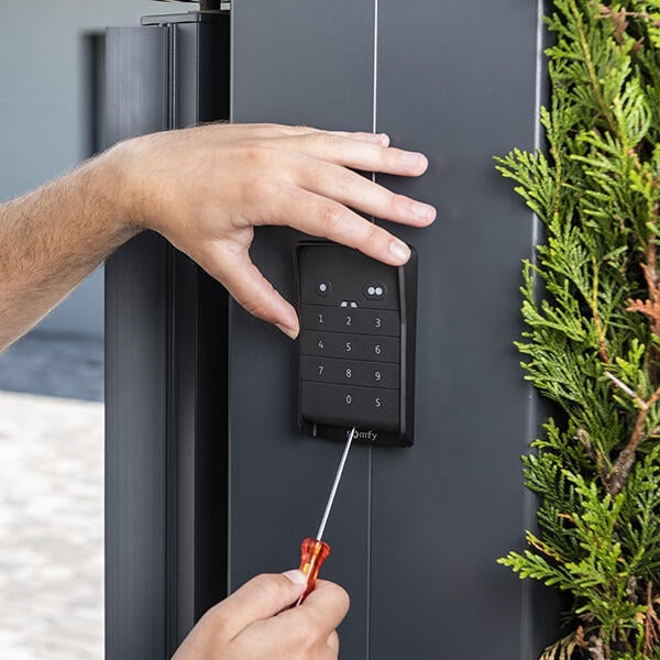 installation clavier à code somfy - 3