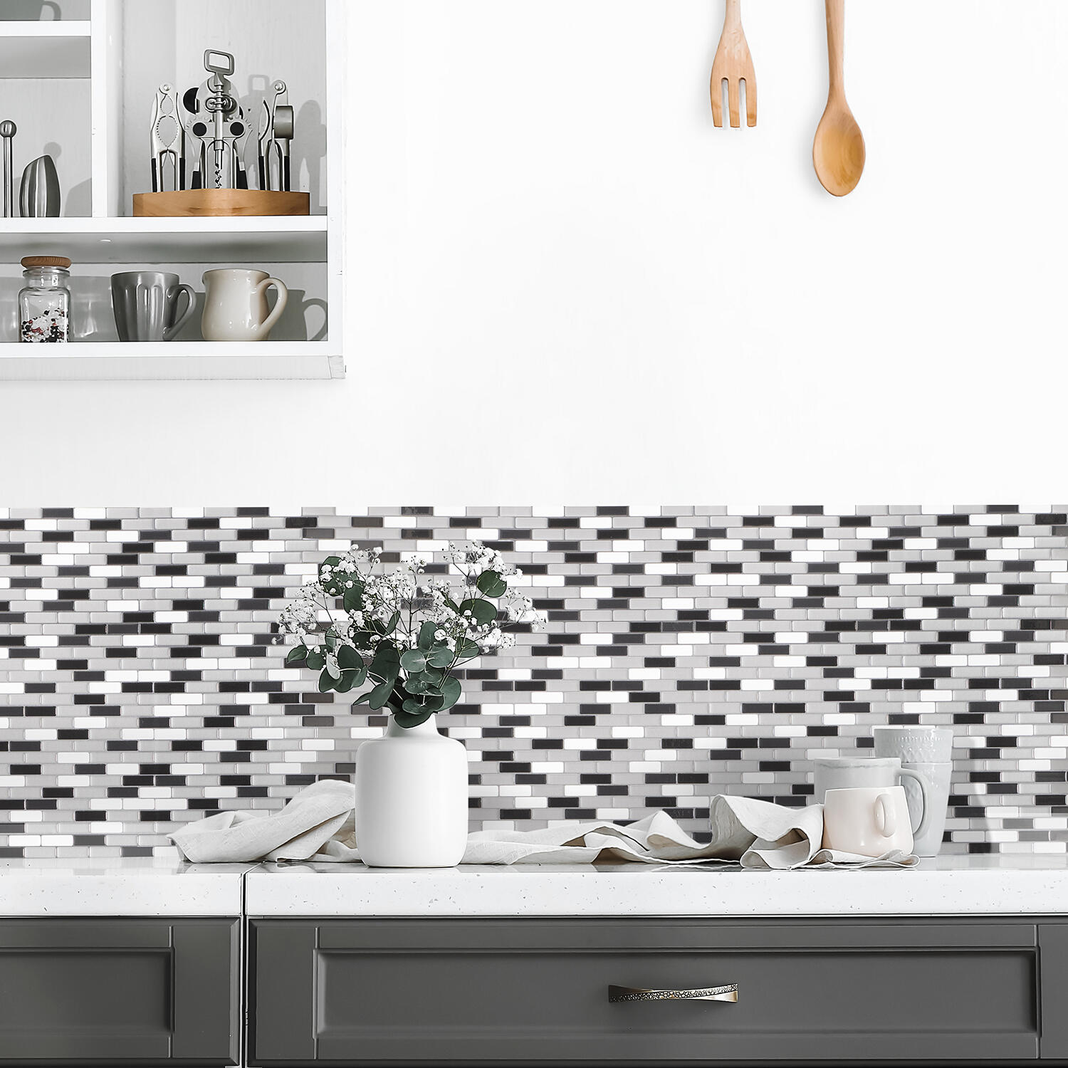 Etichette Adesive Per Pacchi E Scatole – Design Grigio Argento, 25 Cm, Rimovibili E Decorativi