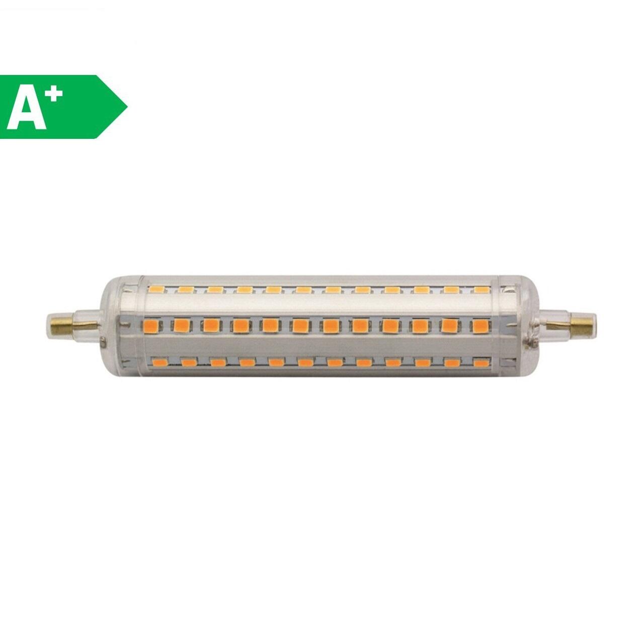 Lampadina LED, R7S lineare, trasparente, 10W = 1150 LM, 360°, ON - 4
