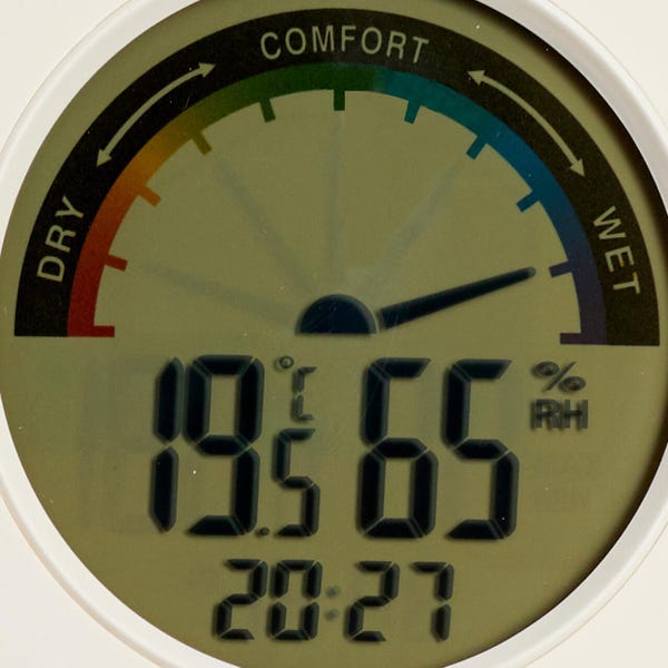 Thermomètre / hygromètre intérieur, EQUATION, TH4