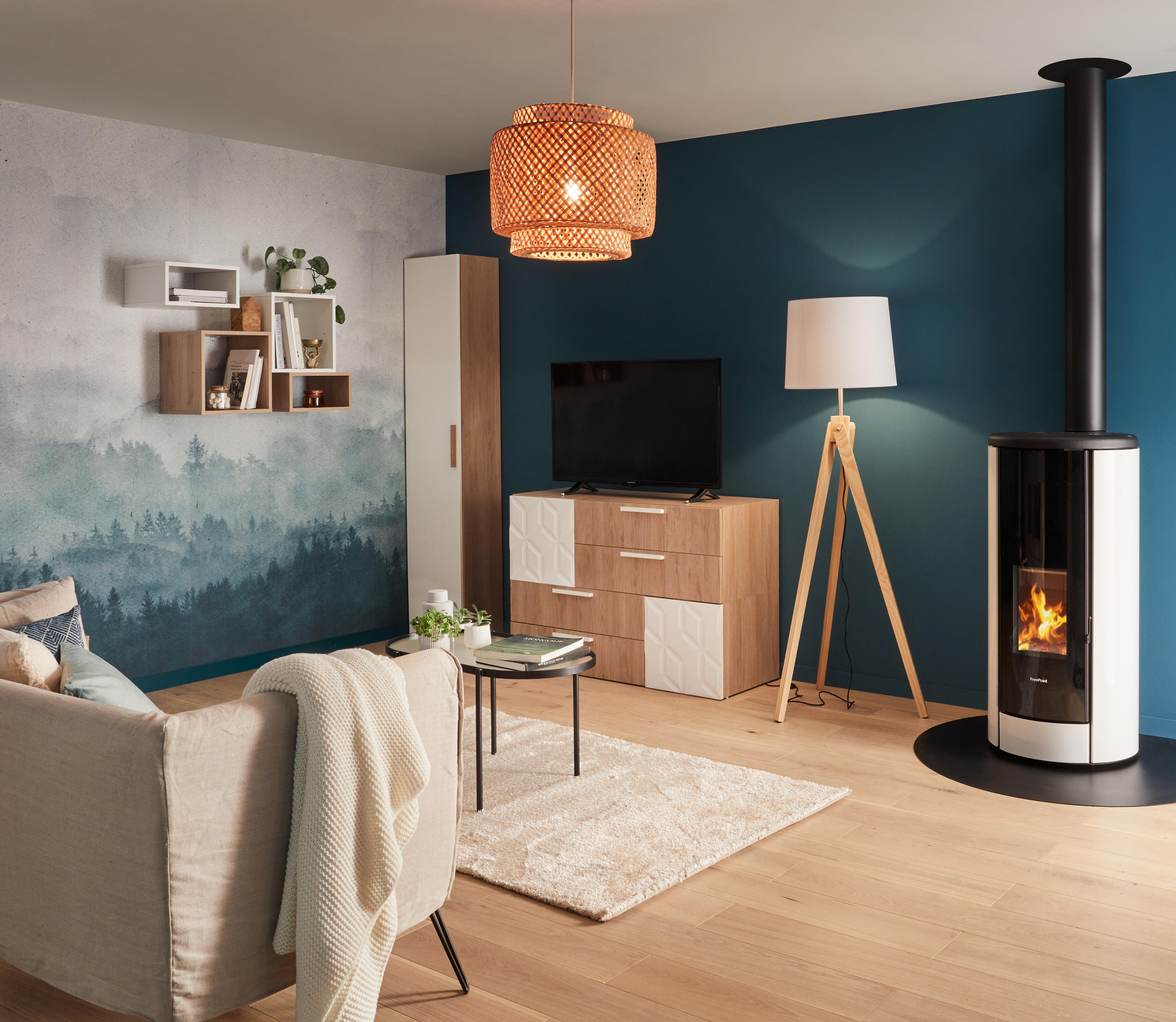 Echantillon parquet contrecollé ARTENS Line, XXL, chêne naturel vitrifié - 4