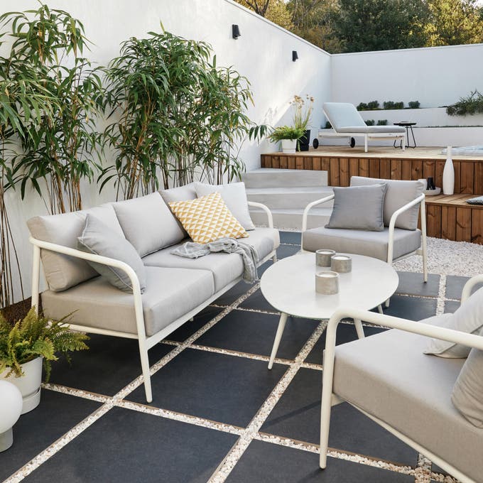 photo d'un salon de jardin