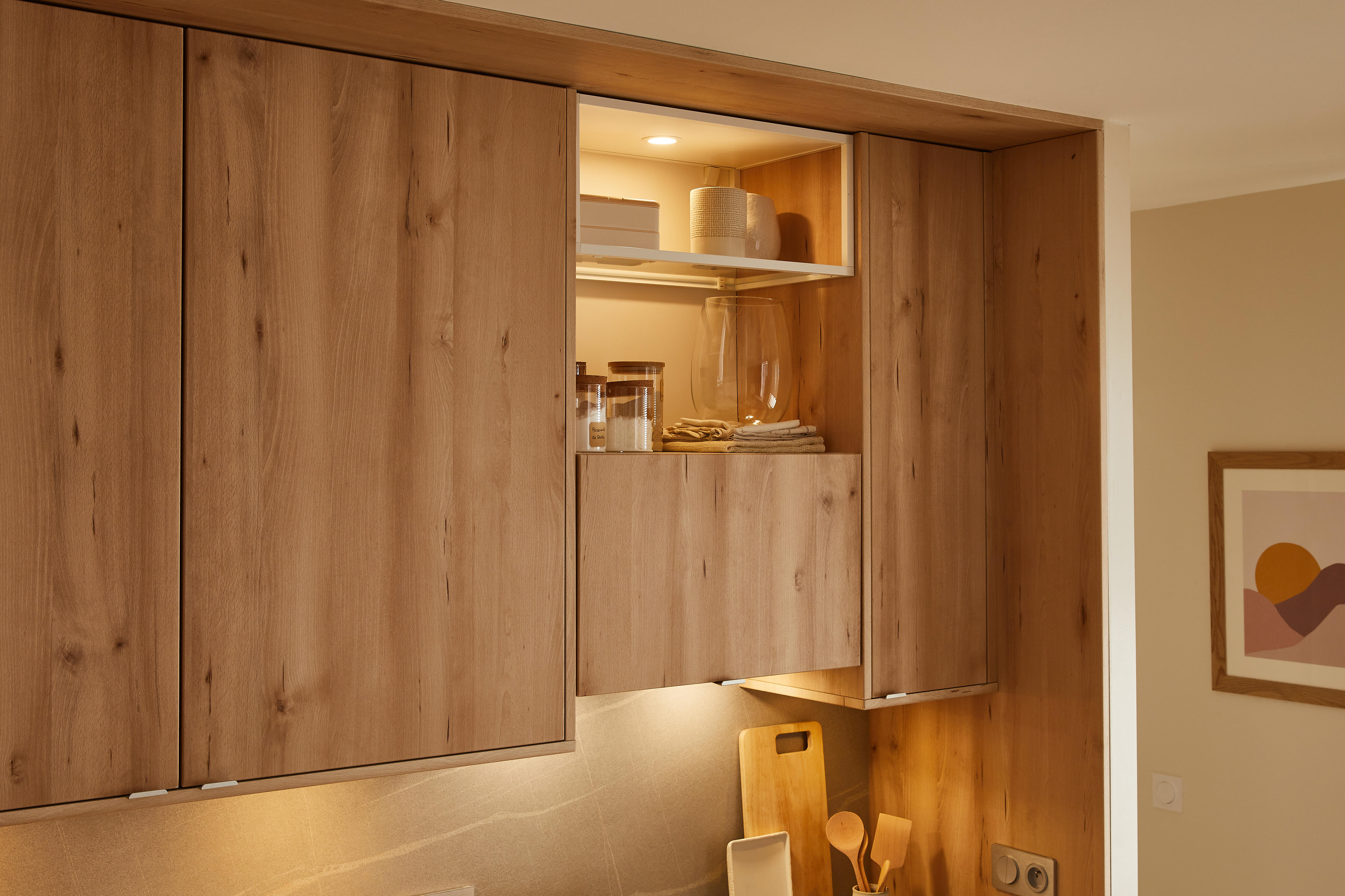 Korpus szafki kuchennej wiszącej 60x35x103 cm biały Delinia iD - 6