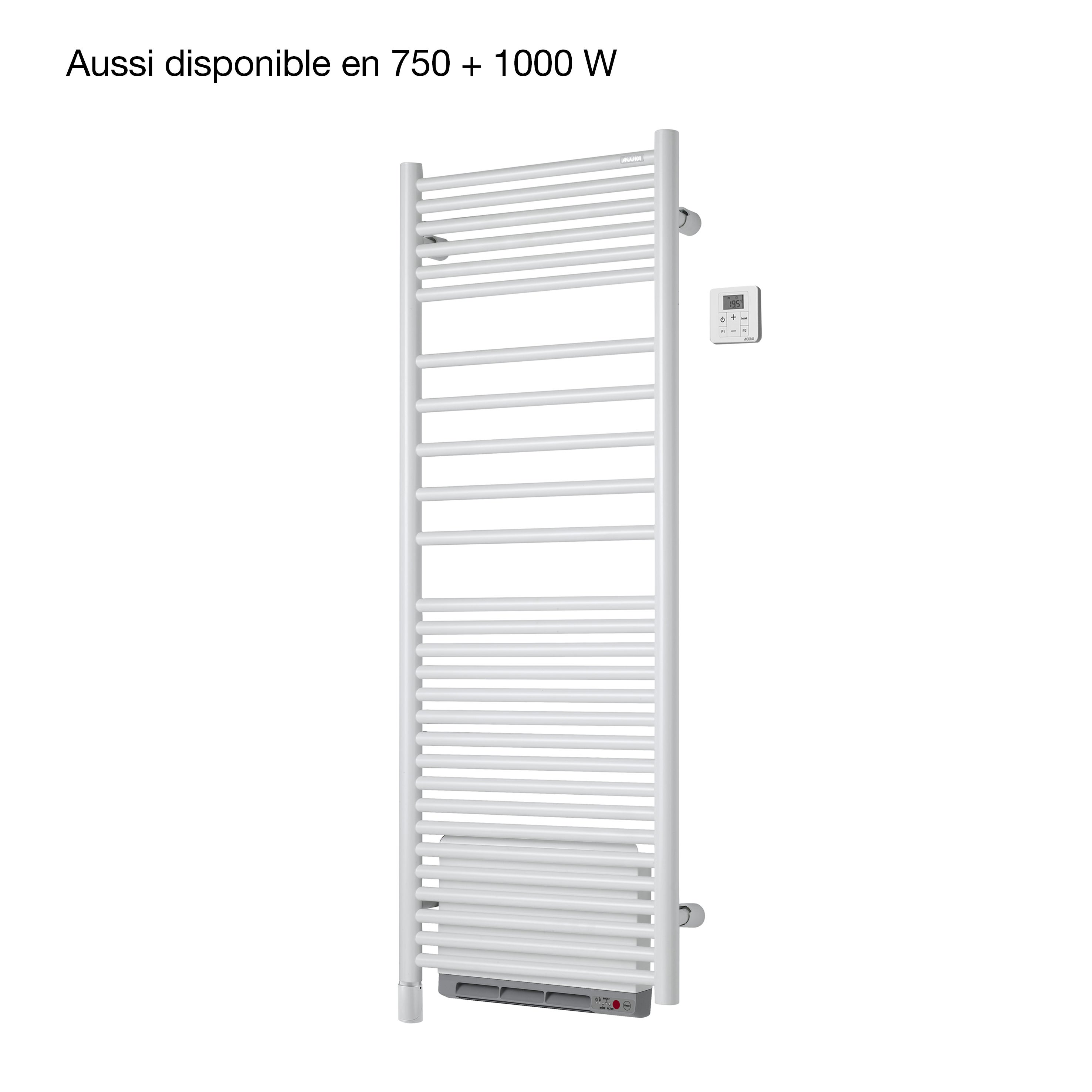 Sèche-serviettes électrique avec soufflerie ACOVA Angora air 500 + 1000W - 3