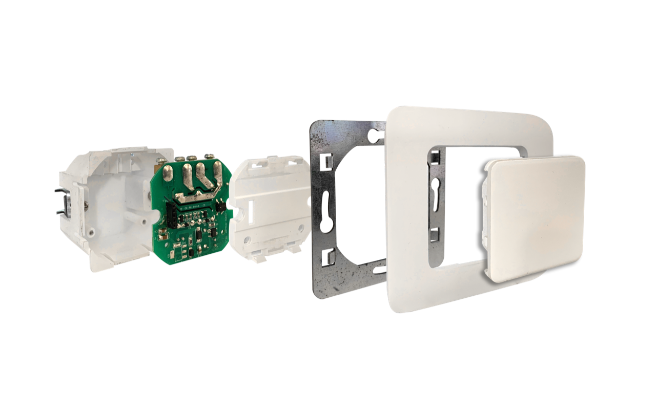 Interrupteur connecté blanc DIO - 5