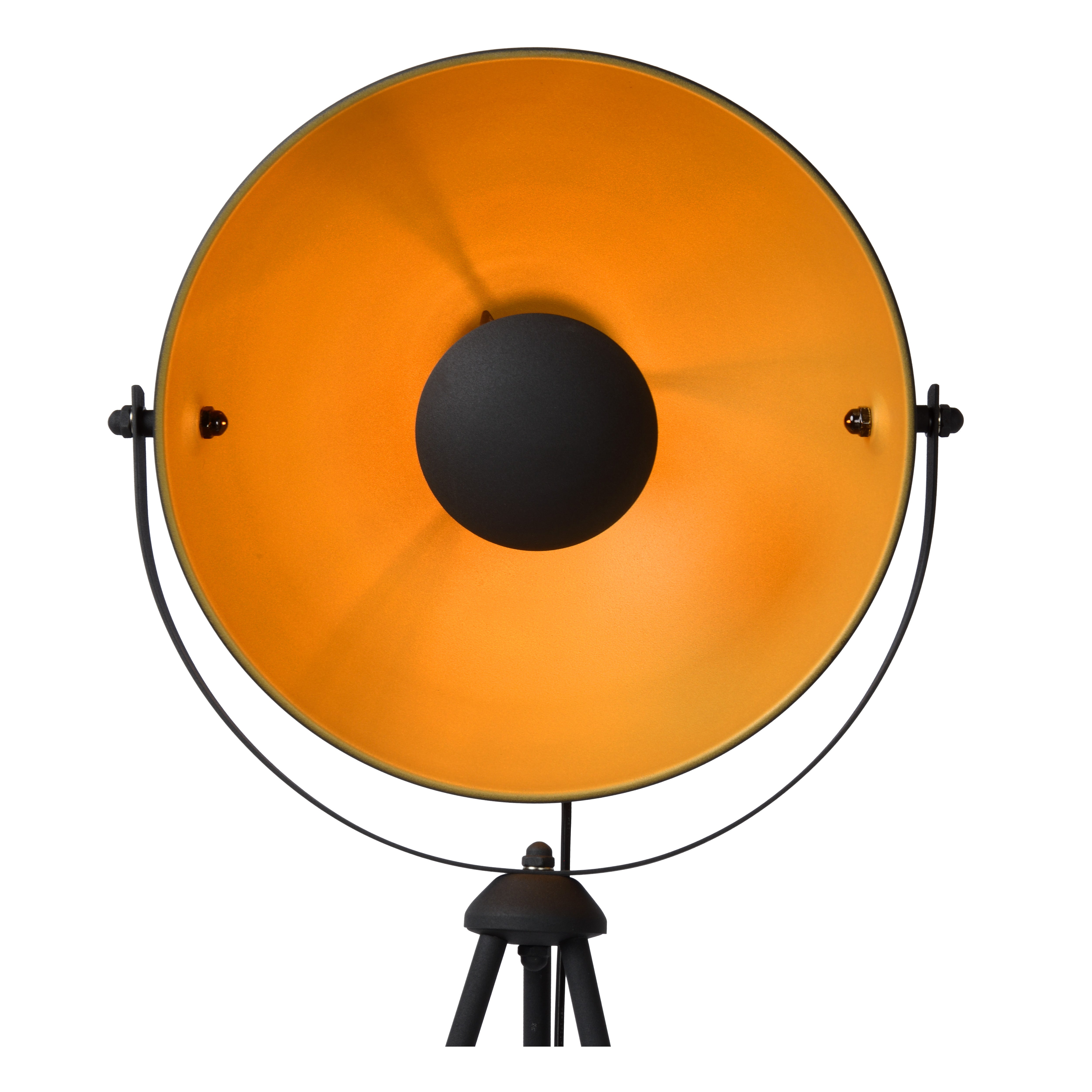 Lampadaire Alvaro, acier, noir,  H.149.5 cm, E27 - 5