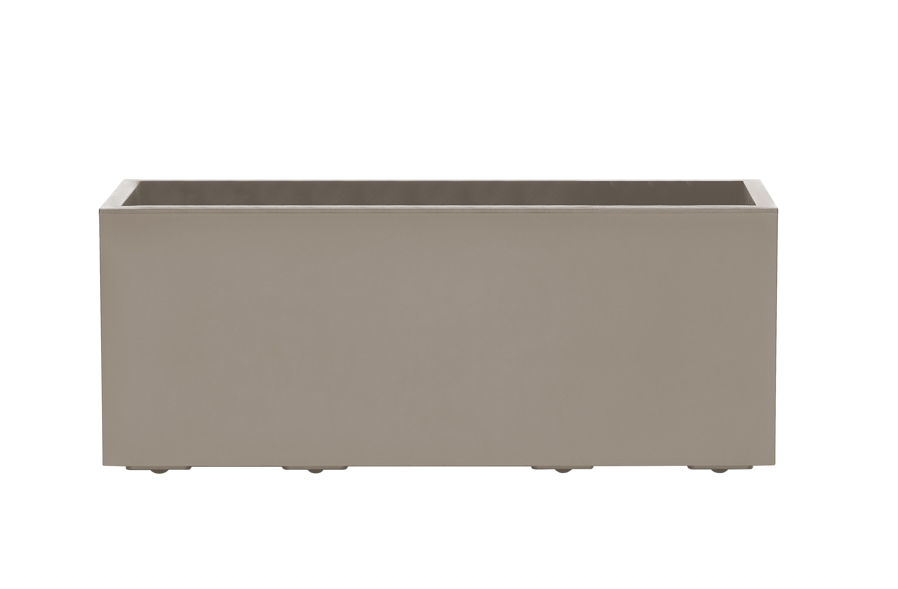 Plastic Forte Fioriera Con Supporto In Metallo, 40 Cm, Per Balcone E Giardino, Vaso In Plastica Di Alta Qualità - 3