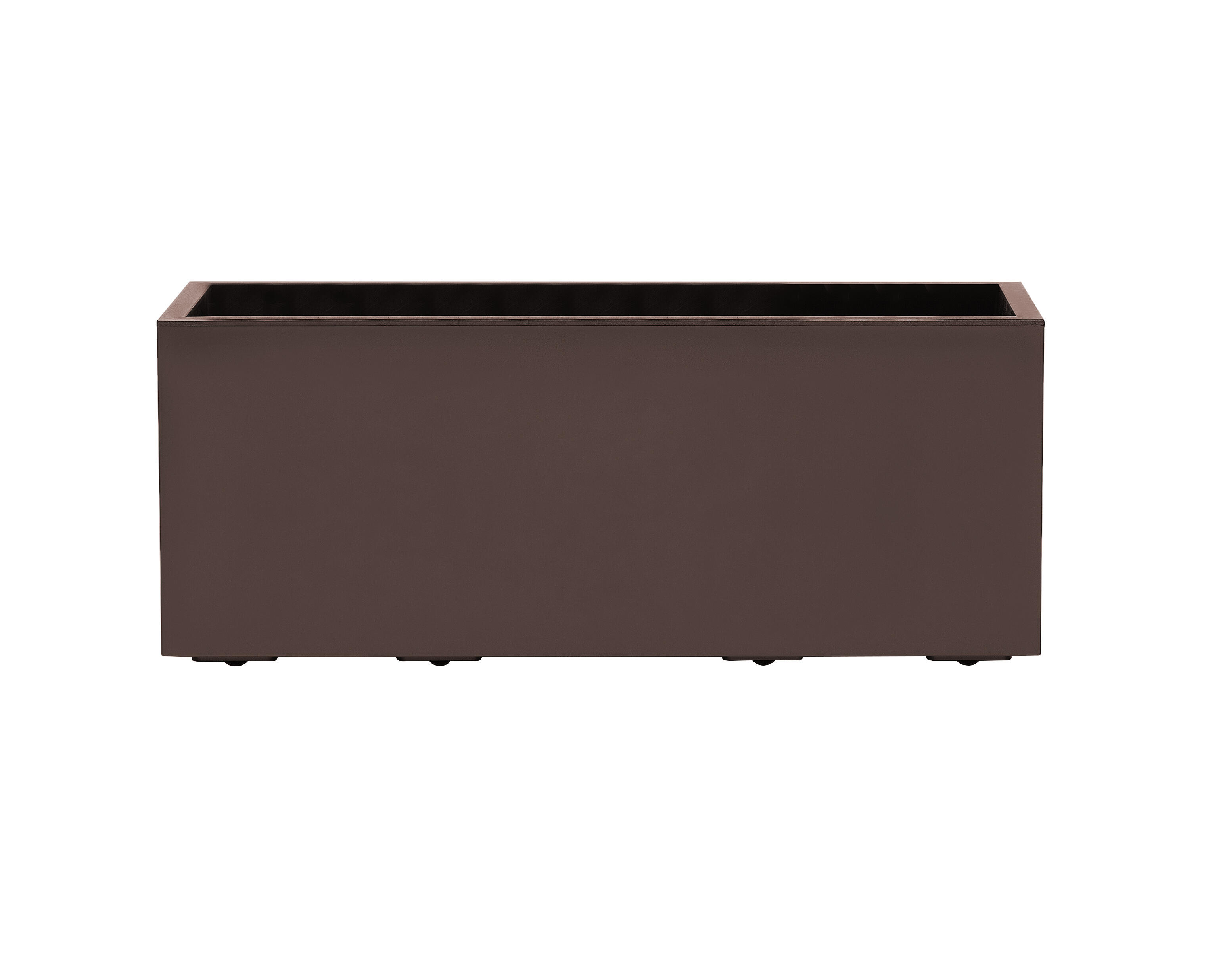 Fioriera autoirrigante Kebe Greener EURO3PLAST in polipropilene rame H 40 x L 100 x P 40 cm - 2