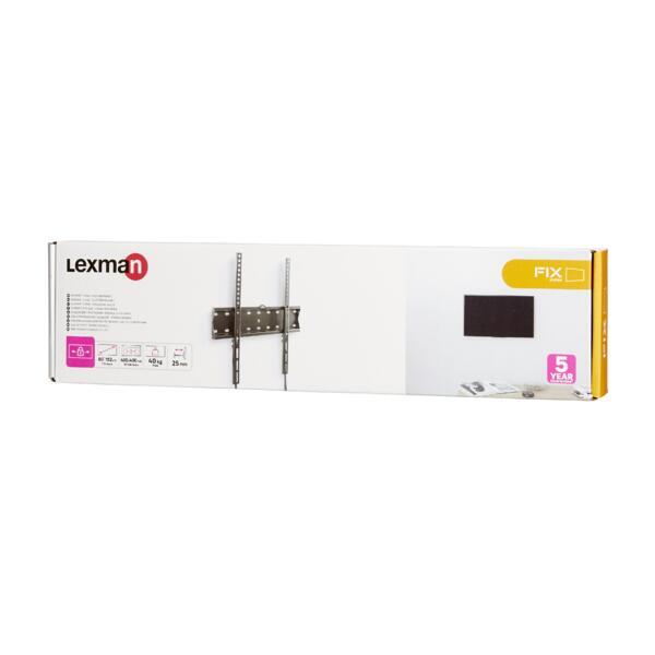 Support mural TV fixe 60'max, charge maximale 40 kg, LEXMAN - 4