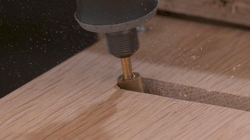 Lot de 2 fraises à graver en forme cylindrique 7,8 mm DREMEL MAX 115DM - 2