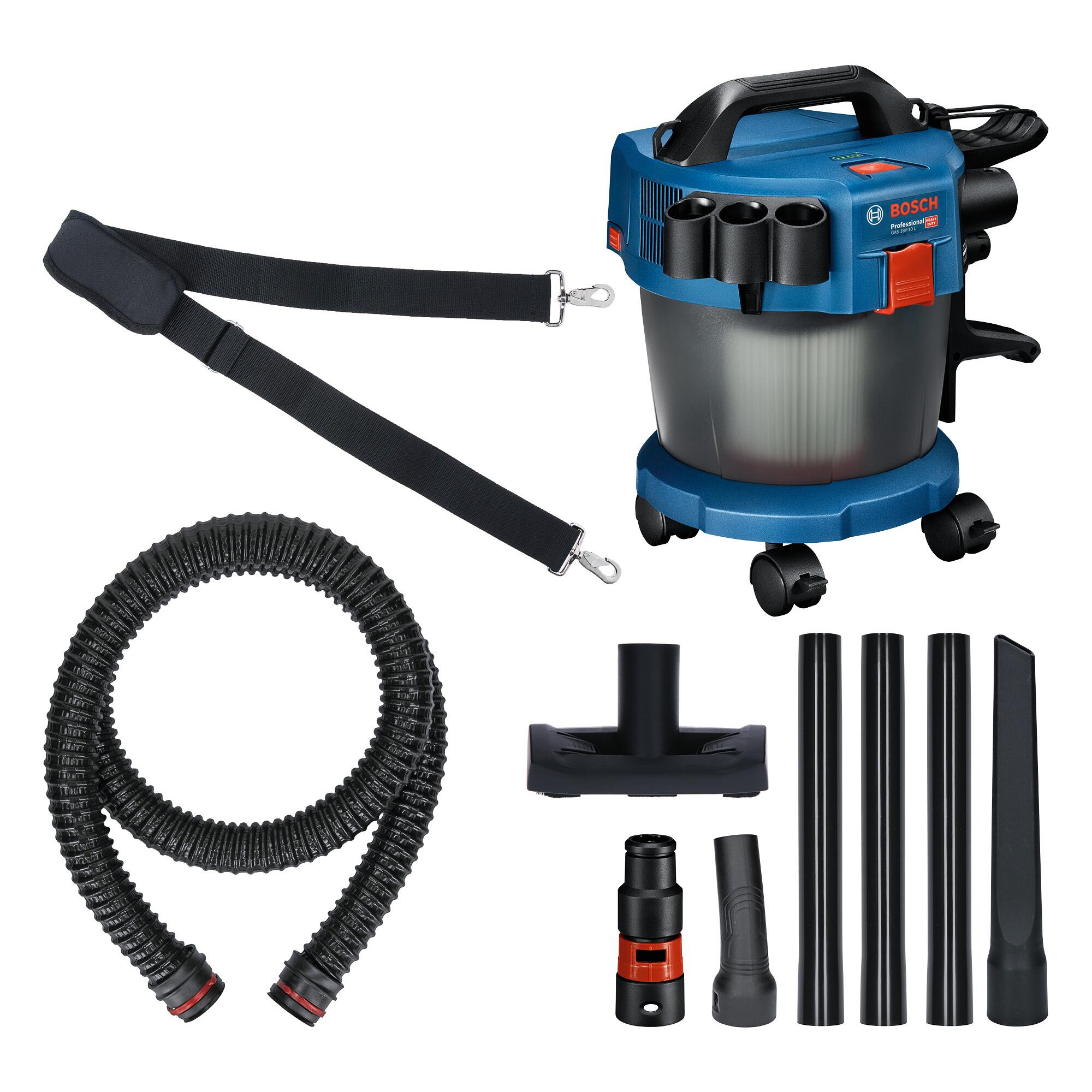 Bosch Professional Aspiratore industriale a batteria GAS 18V (senza batteria) 10l 11.5 kPa