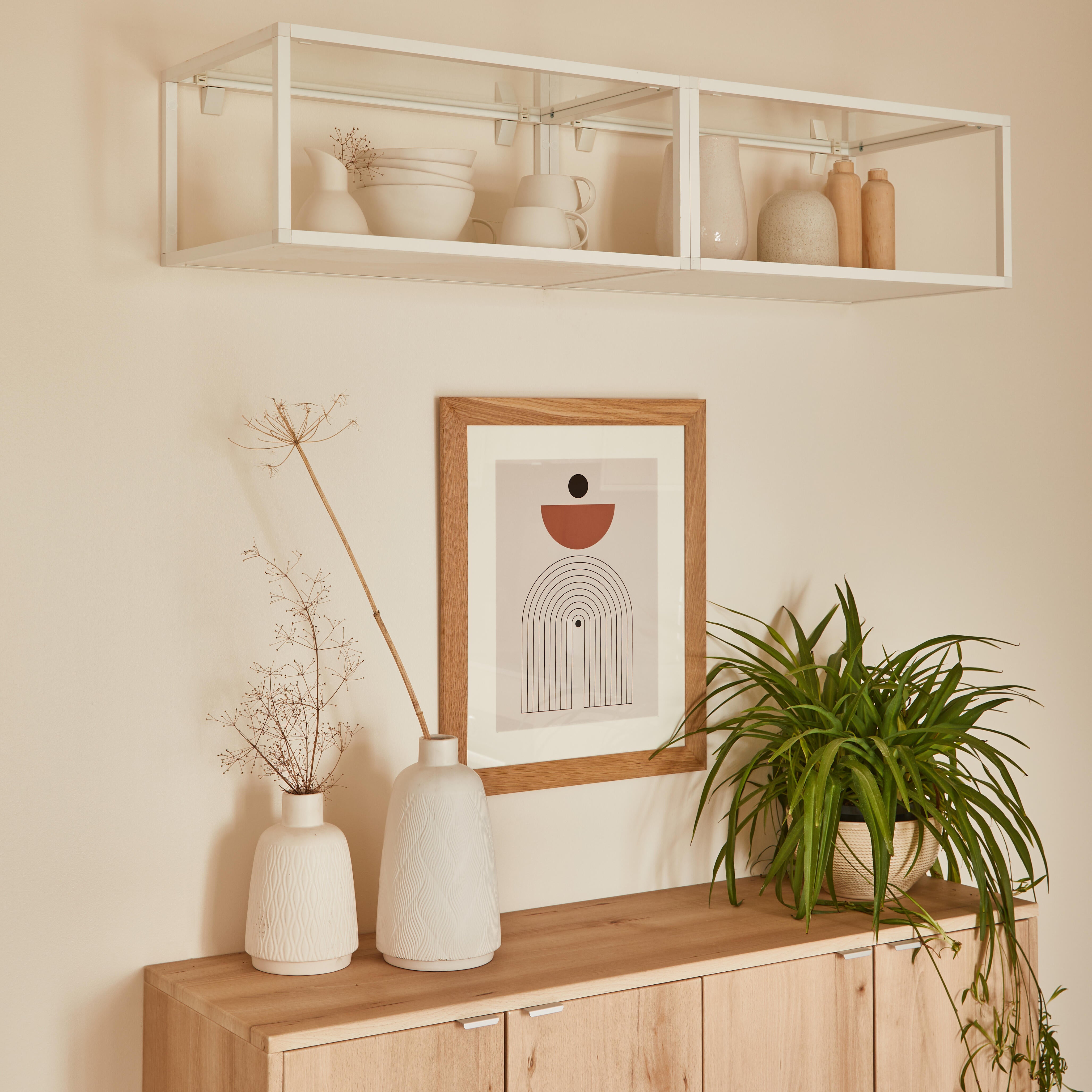 Maniglia per mobili INSPIRE in alluminio grigio e argento anodizzato interasse 36 mm, 2 pezzi - 16