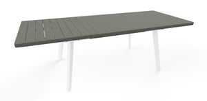 Set Giardino 7 Pezzi Outsunny - Tavolo Vetro Temperato E 6 Sedie Rete Grigio, Perfecto Per Esterni - Foto 4