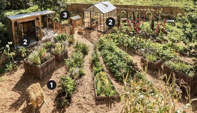 photo des points forts du jardin responsable
