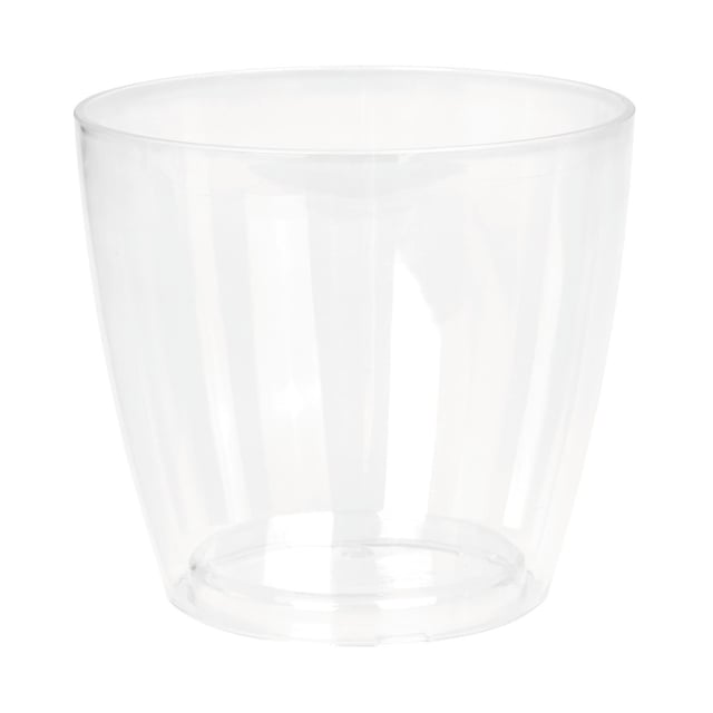 Vaso per piante e fiori SANREMO ARTEVASI in polipropilene trasparente H 14.5 cm Ø 16 cm