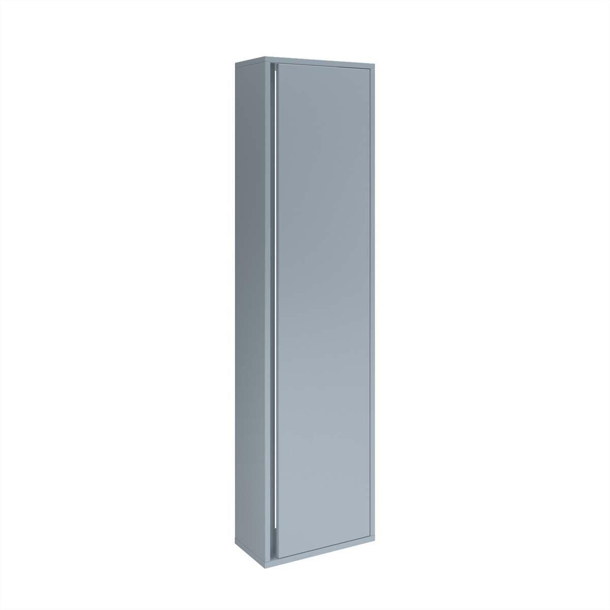 Colonna per mobile bagno Cielo 1 anta P 16 x L 33 x H 140 cm blu pastello laccato truciolare - 2
