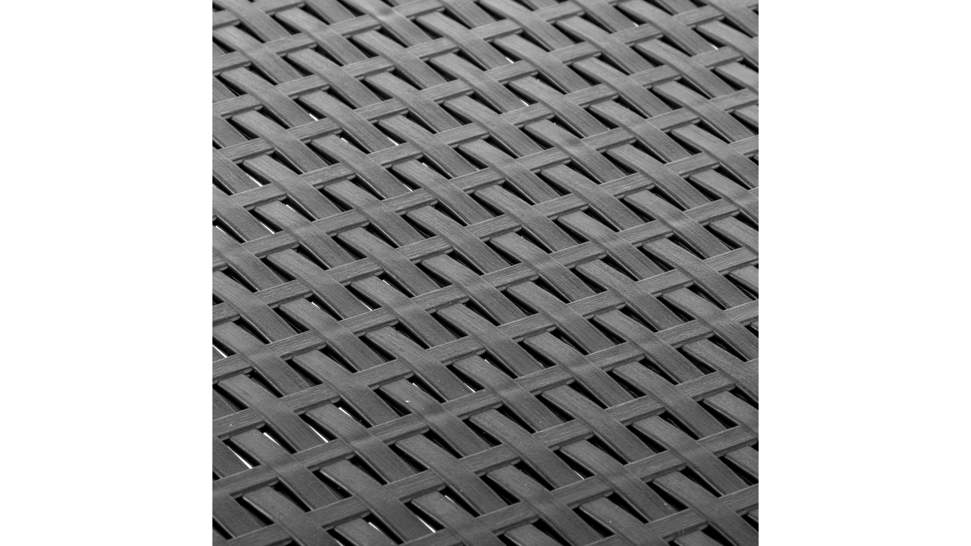 Tavolo da pranzo per giardino Prince struttura e superficie in resina grigio per 6 persone 150x90cm - 14