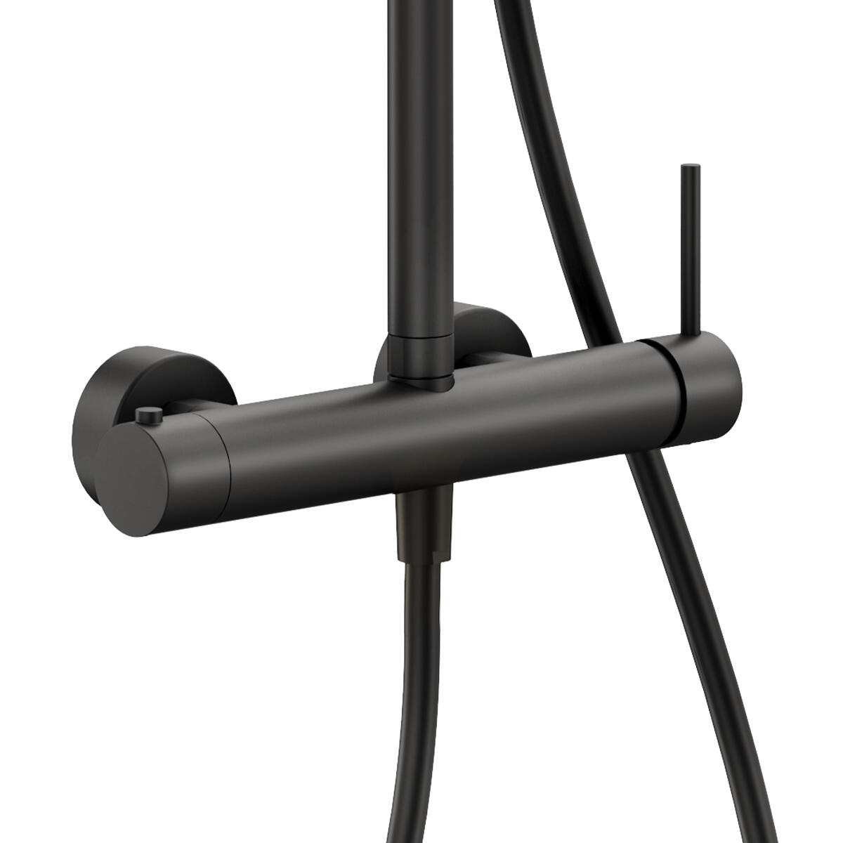 Colonna doccia con miscelatore Tayrona Nero opaco - 4