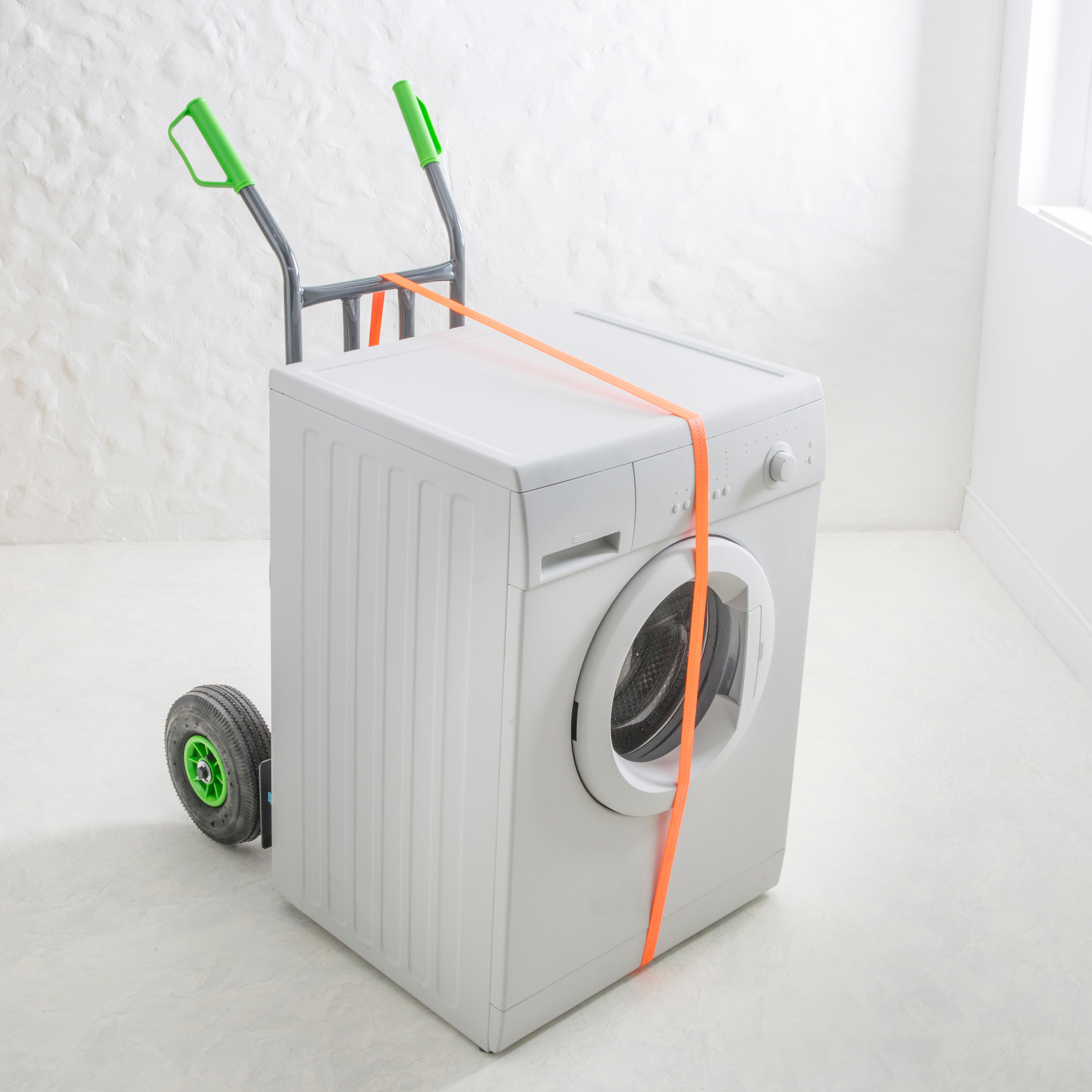 4 correa de sujeción con tensor de carraca y gancho de 4.5 m y carga máx. 250 kg - 9