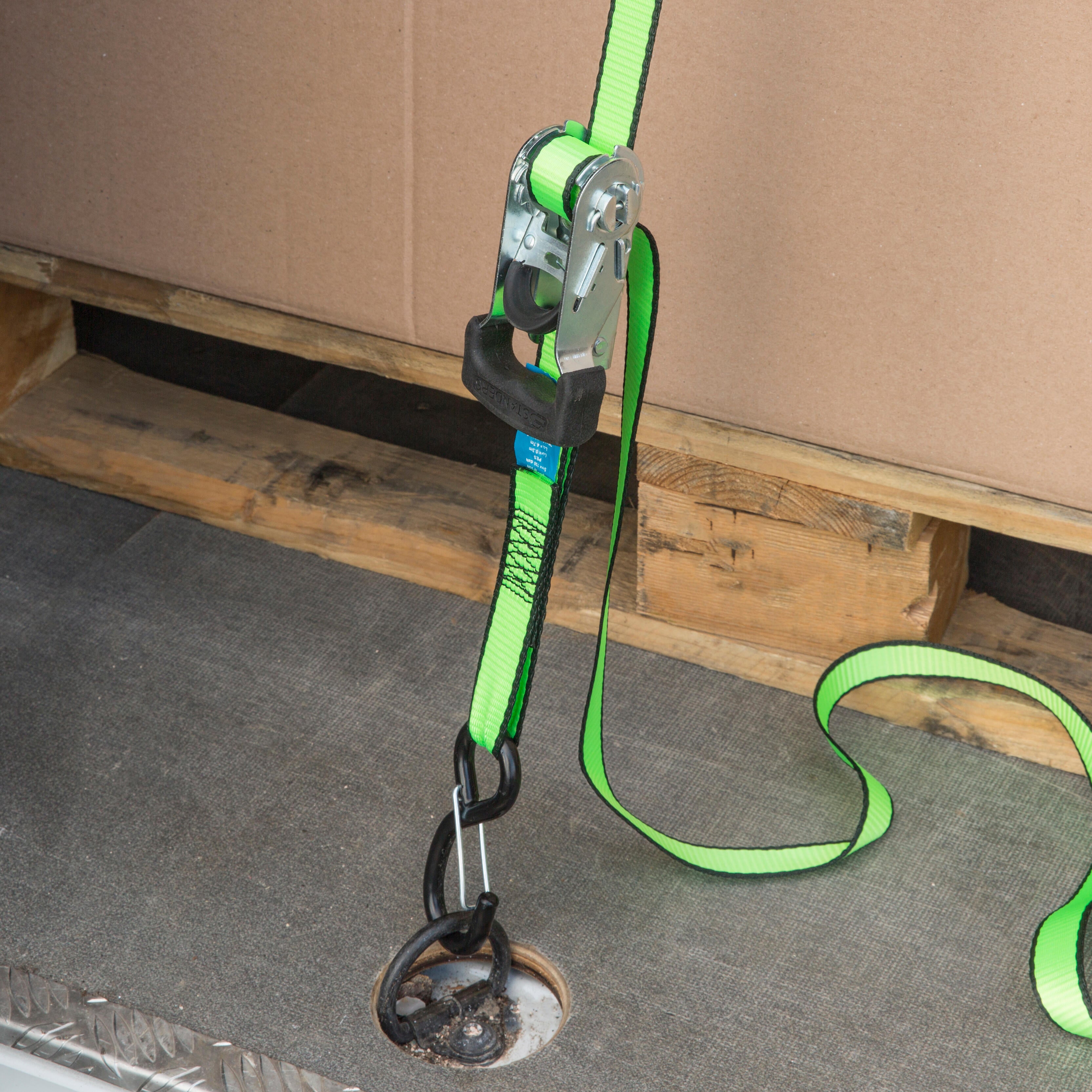 Pas transportowy 25 mm x 5 m 400 kg napinacz-hak - 5