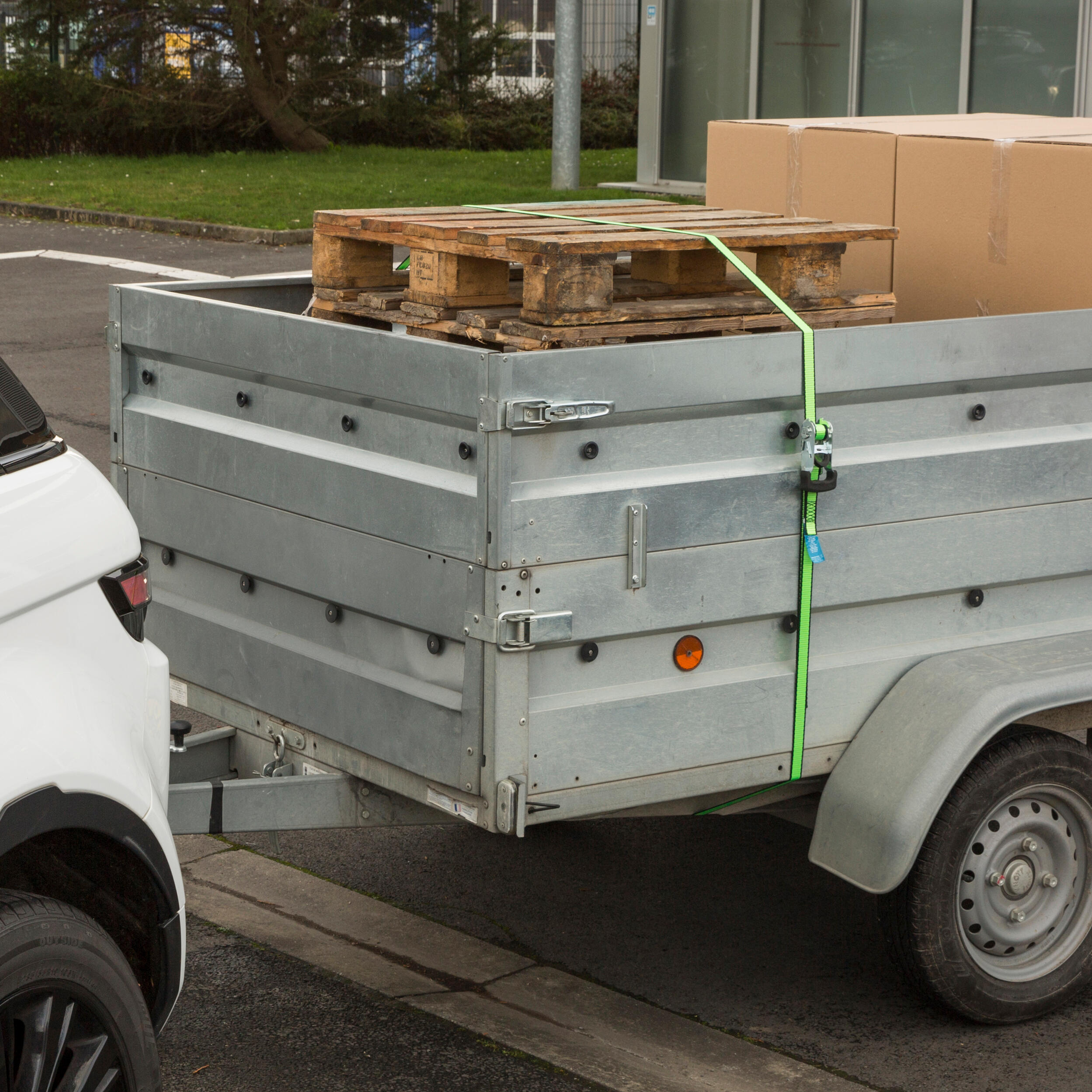 Pas transportowy 38 mm x 5 m 1100 kg z napinaczem - 4