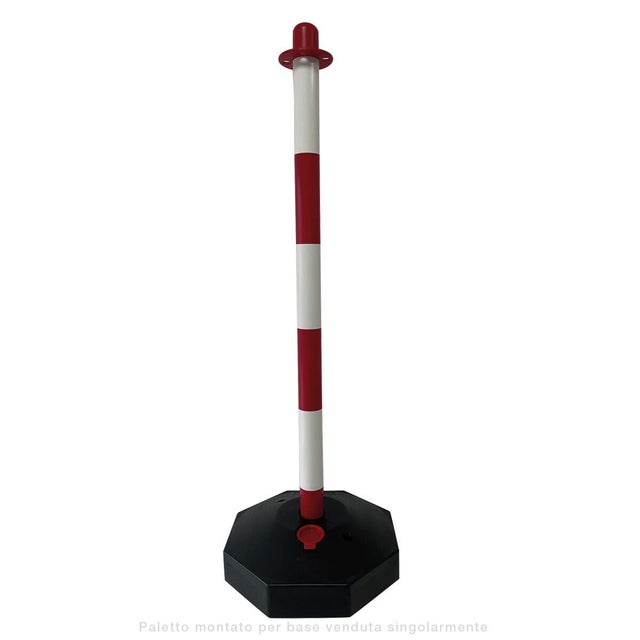 Piastra base per palo Tondo L 28 x H 9 cm, Ø 29 cm