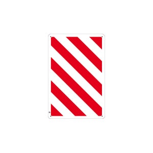 Segnalatori | 9411P - Pannello Autoadesivo Righe Bianco Rosso - Foto 12