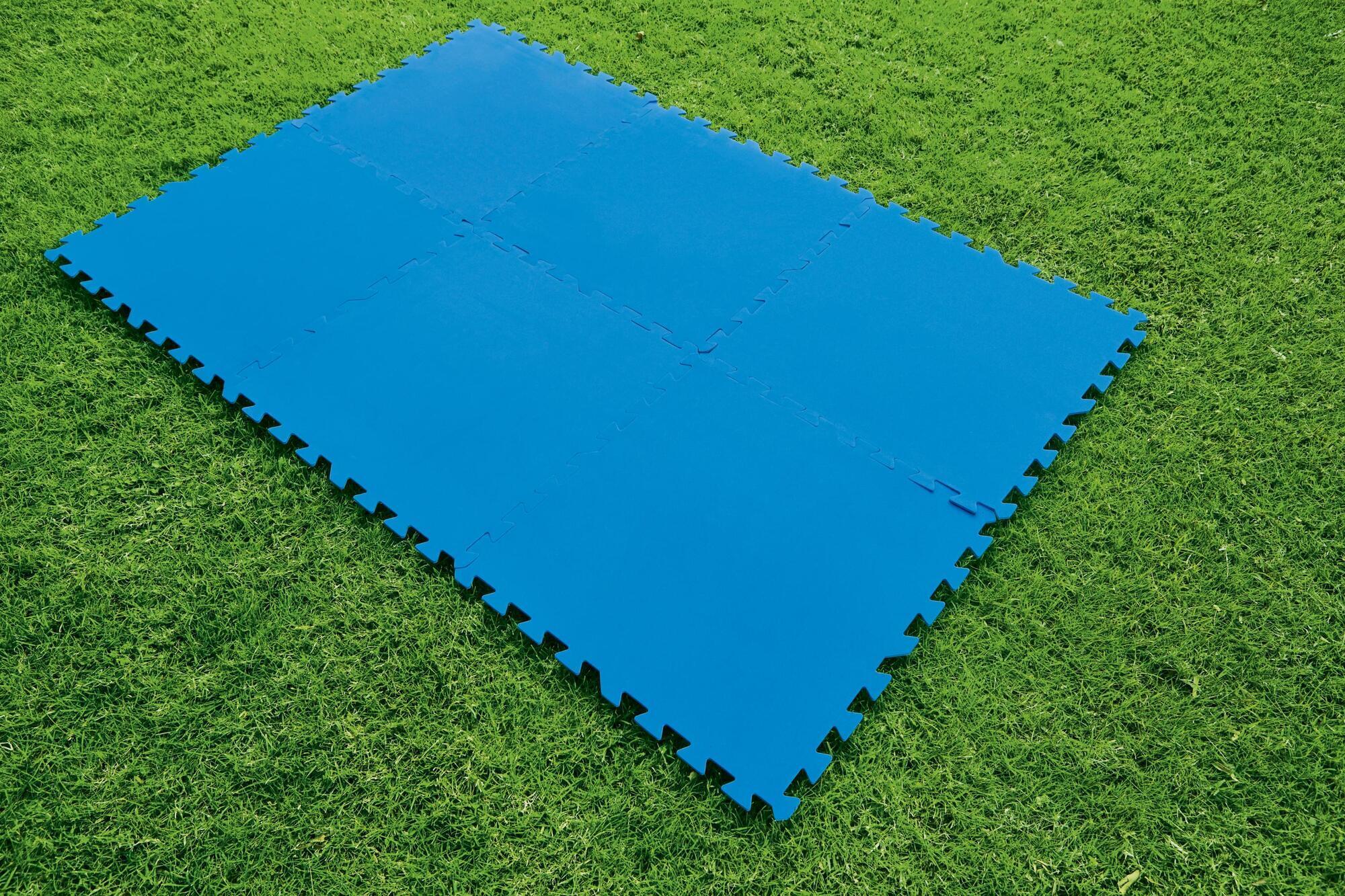 Tappetino per piscina BESTWAY 9 pezzi 50 x 50 cm - 2