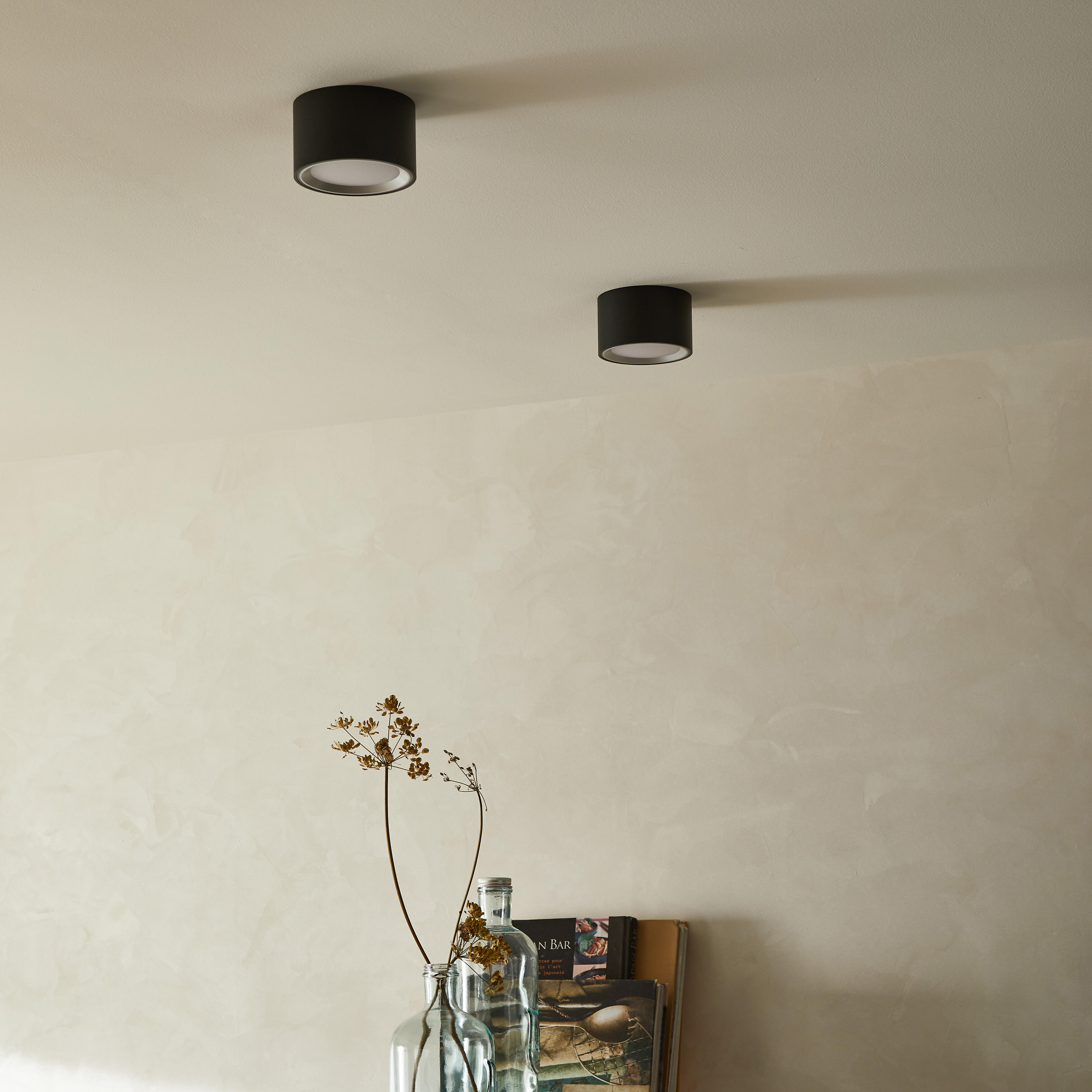 Oprawa natynkowa Oberon IP20 śr. 10 cm czarna LED Inspire - 9