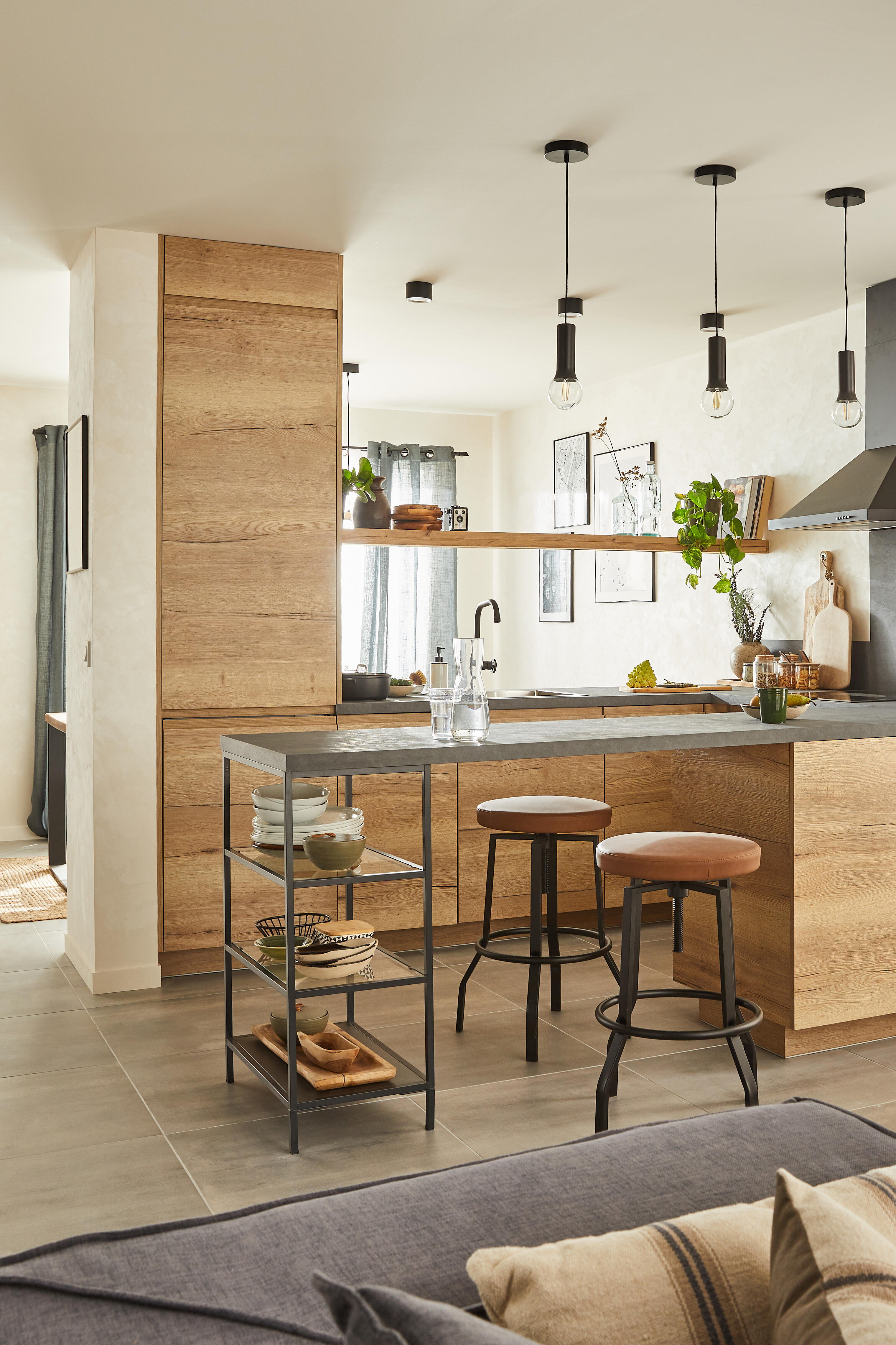 Oprawa natynkowa Oberon IP20 śr. 10 cm czarna LED Inspire - 3