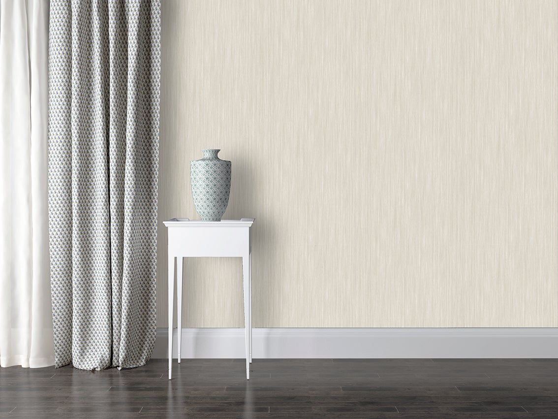 Papier Peint Design Abcliving - Structure Shimmer Beige Crème Et Or, Moderne Et Chic