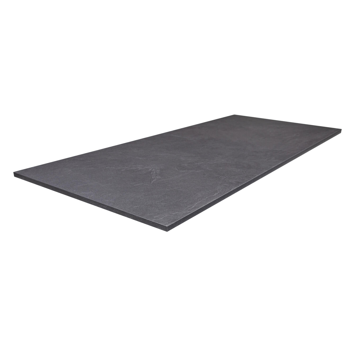 Plan de travail standard stratifié Luna noir L.315 x P.65 cm, Ep.16 mm - 3