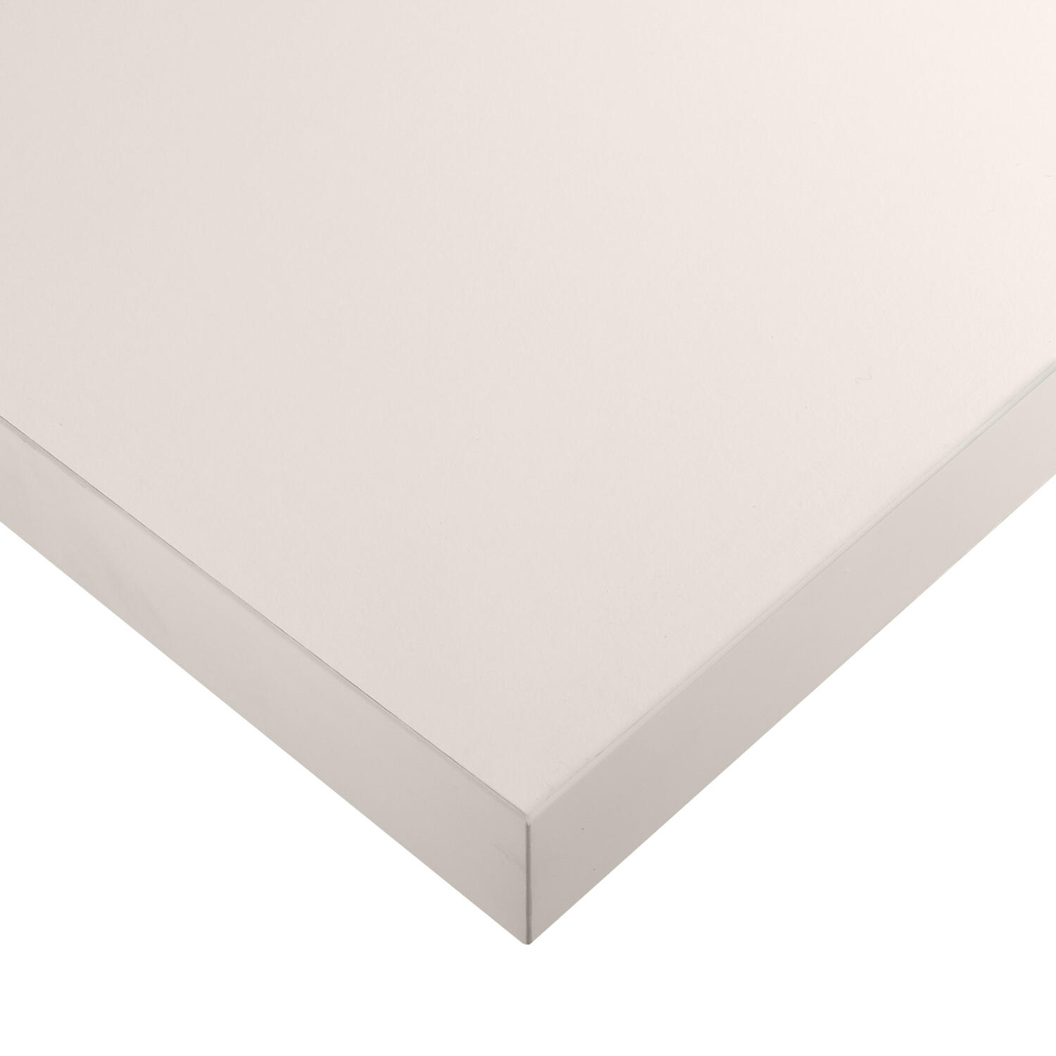 Plan de travail stratifié Beige trench 6 mat L.315 x P.65 cm, Ep.3 - 4