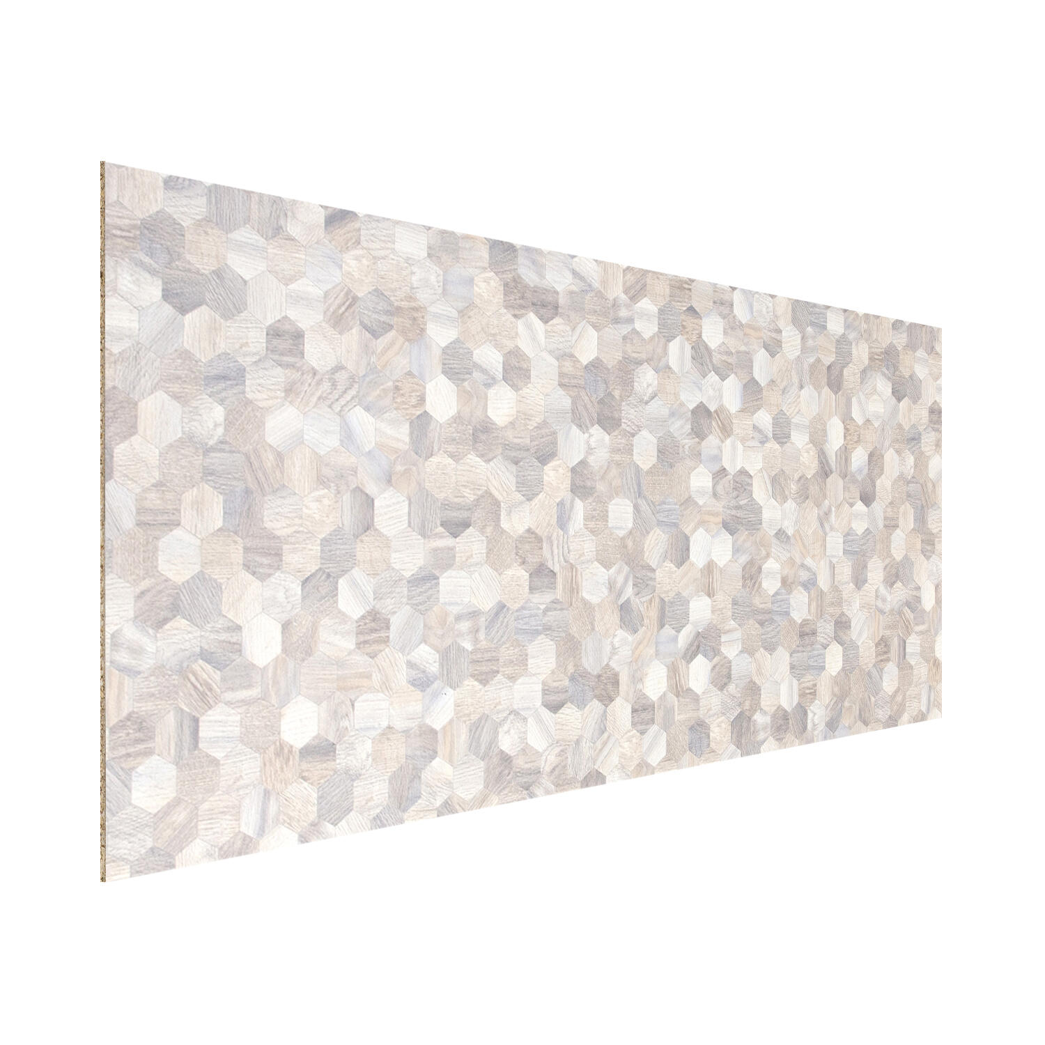 Crédence stratifié réversible Polygo Bois/Polygo béton H.64cm - 2