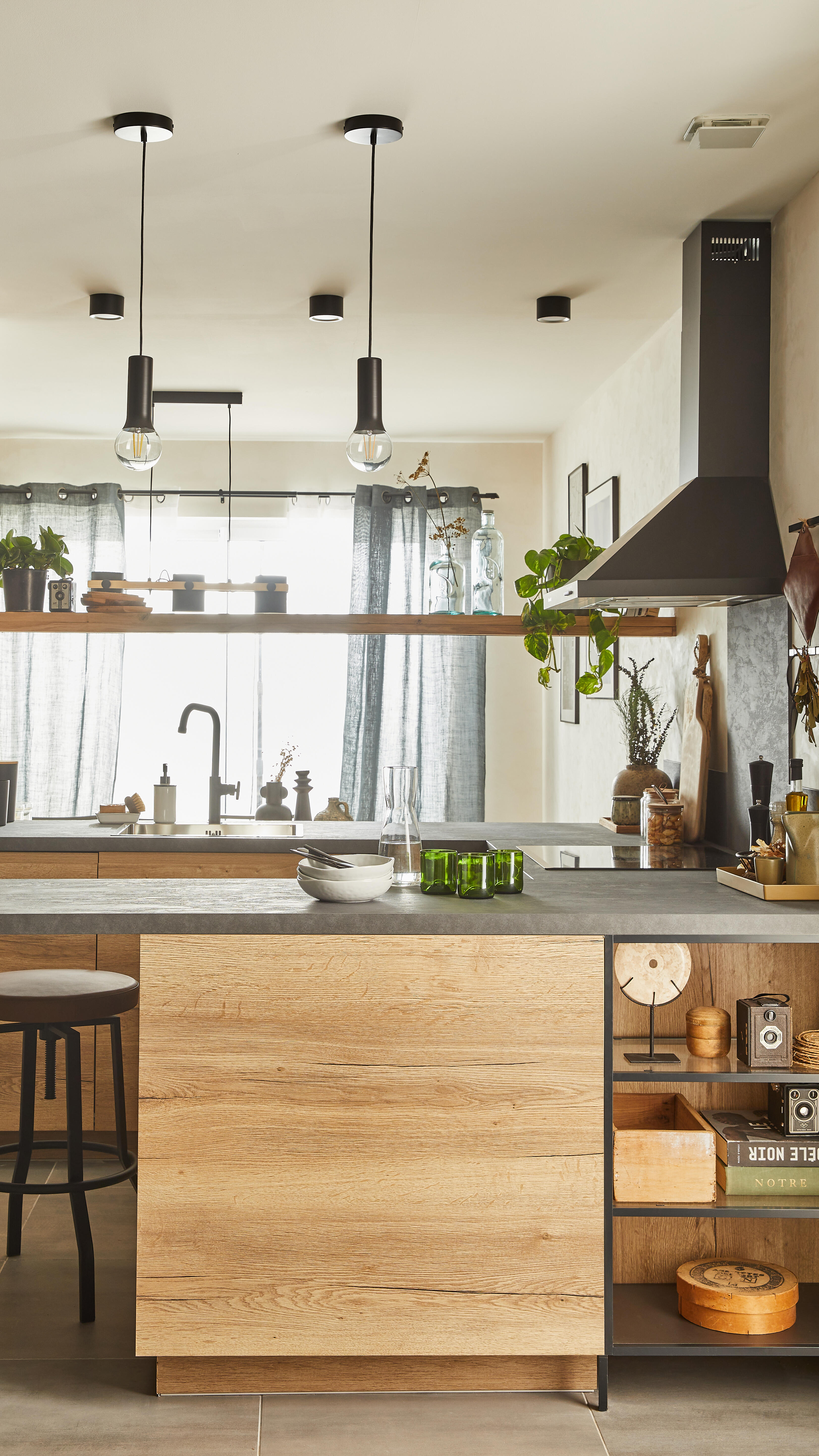 Hotte murale L60 cm BRANDT LMHT2060B noir - 6