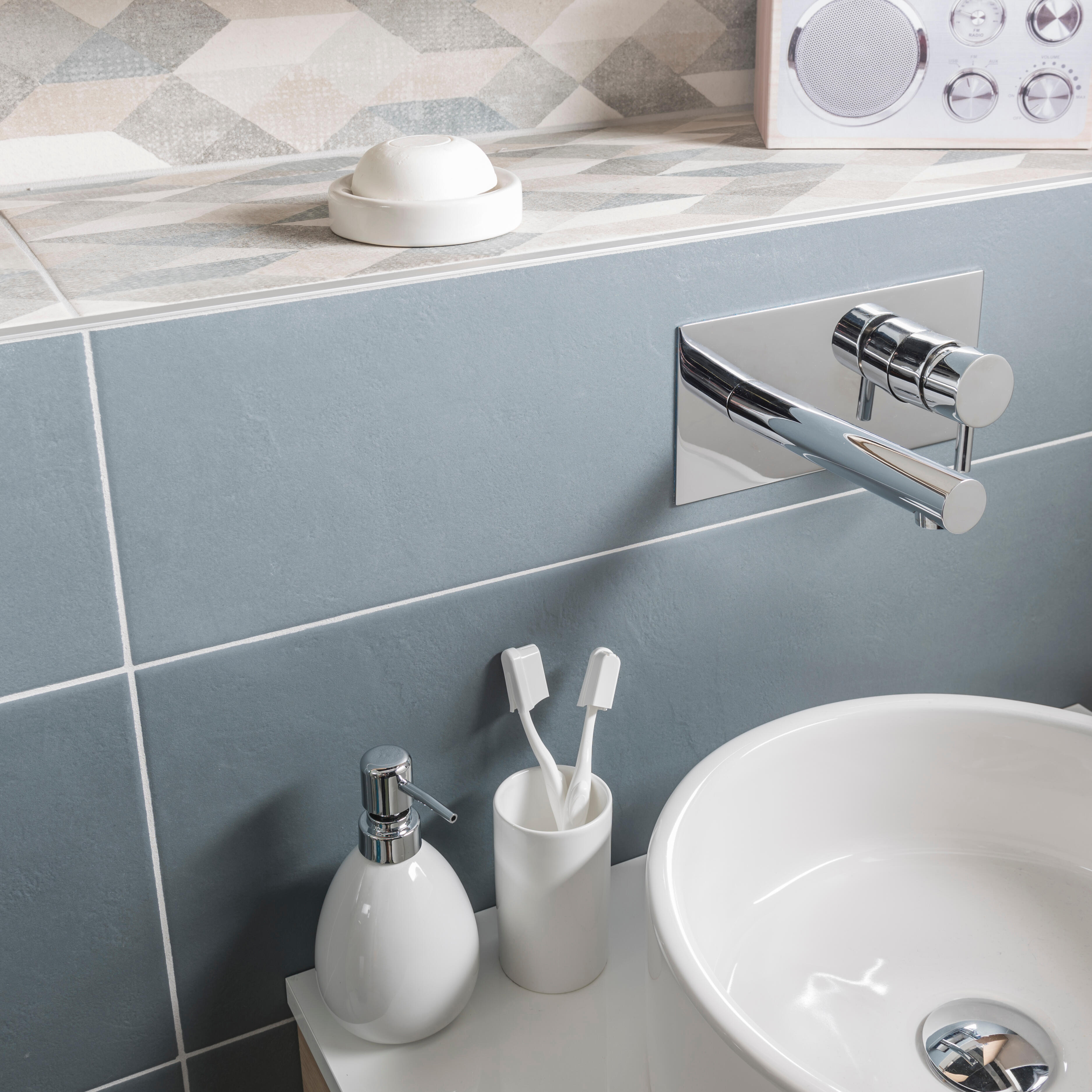 Gobelet de salle de bains Essential white n°0 SENSEA - 5