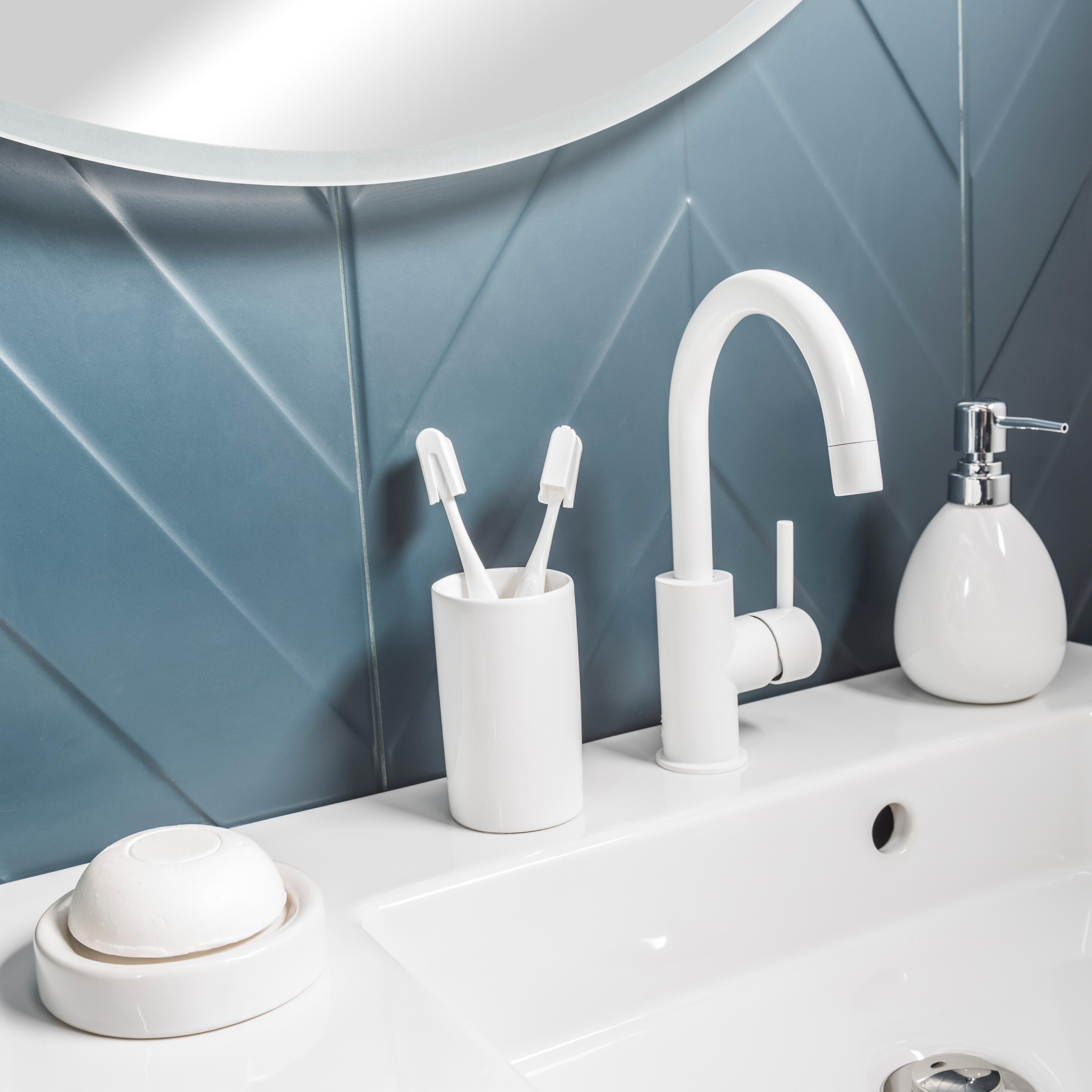 Gobelet de salle de bains Essential white n°0 SENSEA - 4