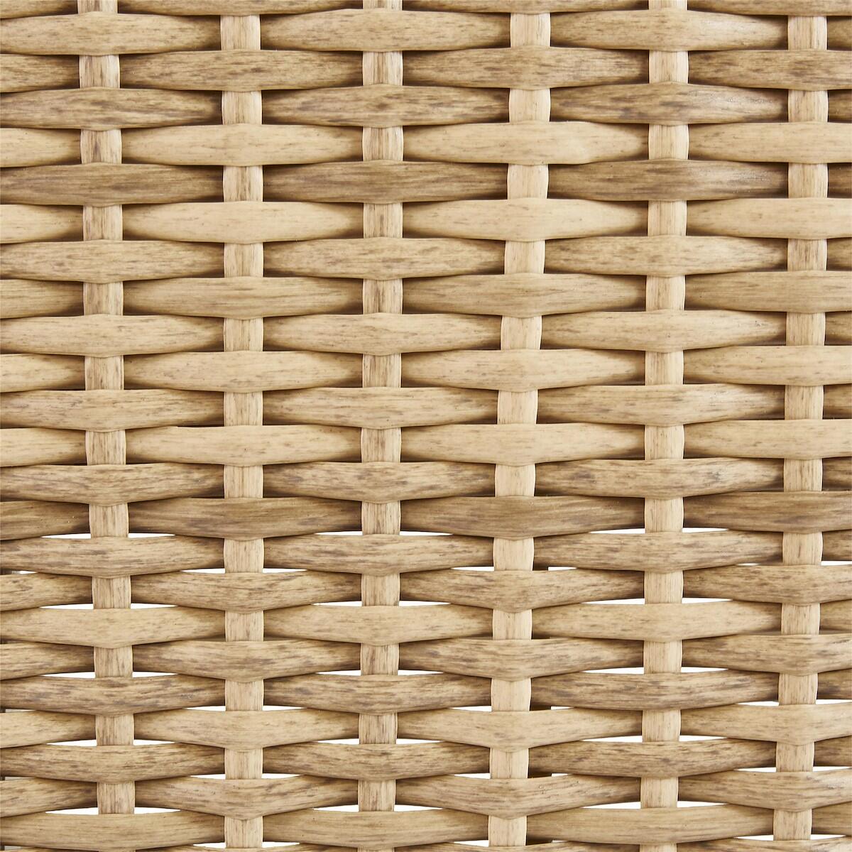 Salotto da giardino Odeon NATERIAL in n/a beige con cuscini in poliestere grigio per 4 persone - 19