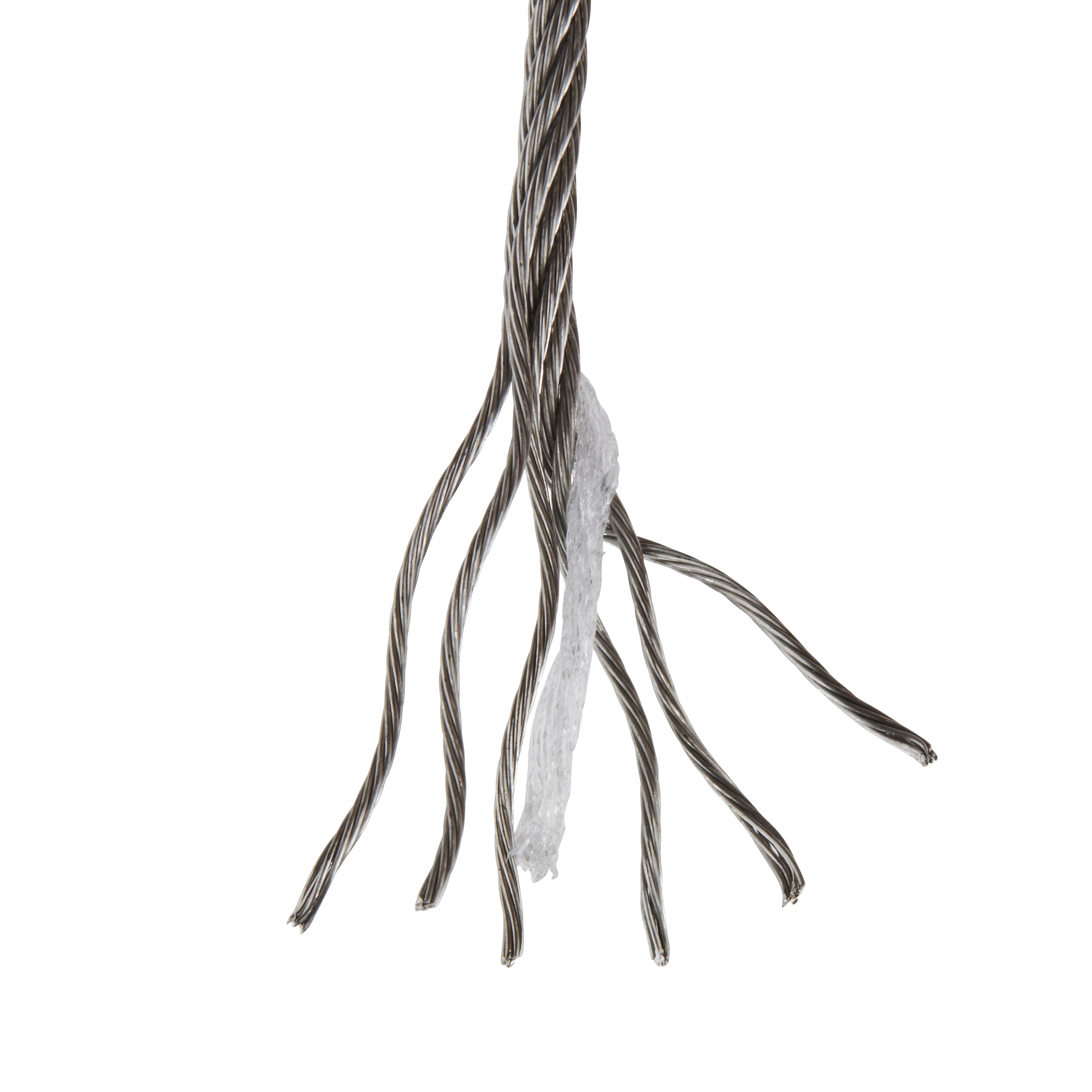 Câble nu acier inoxydable STANDERS, Diam.2.9 mm x L.5 m - 7