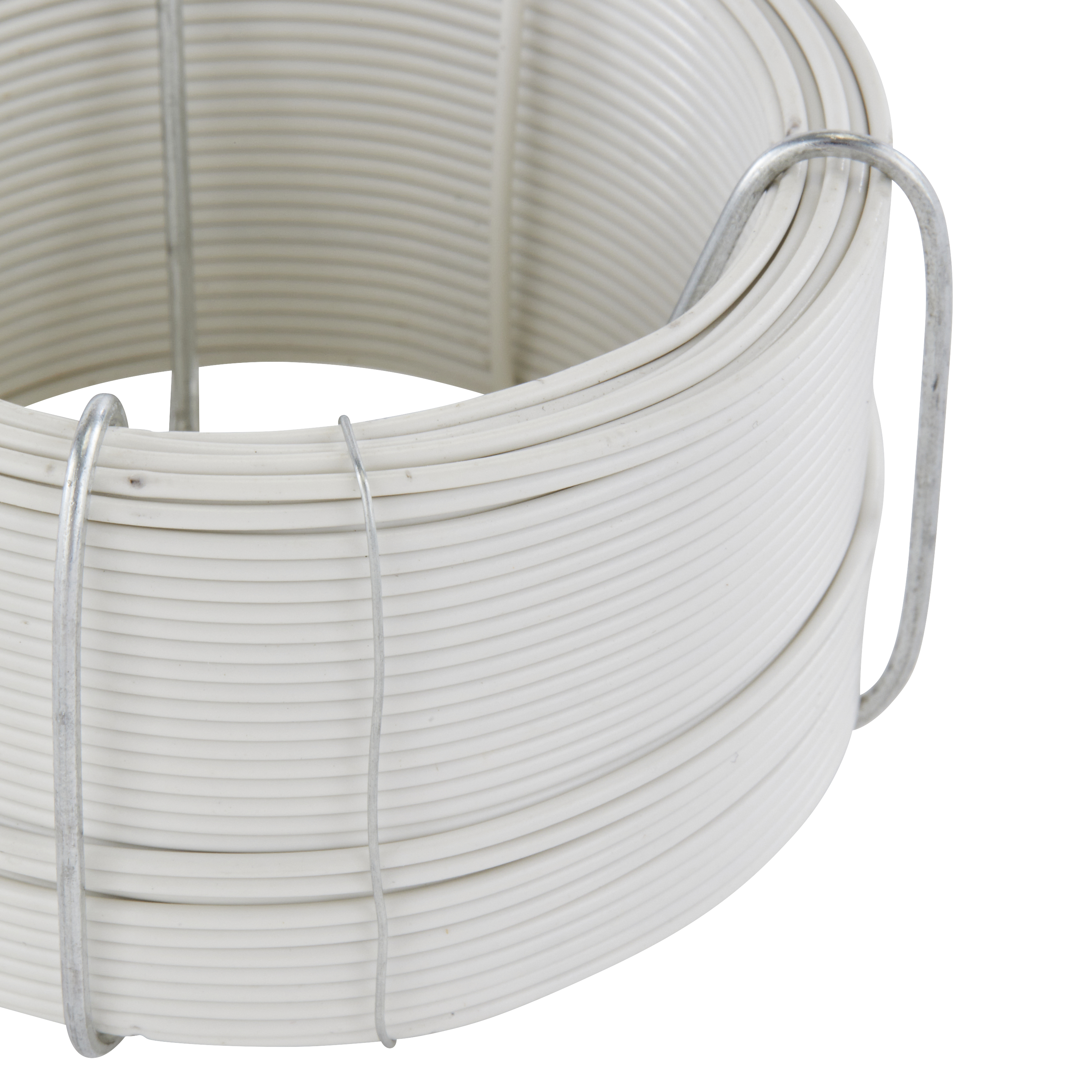 Drut stalowy powlekany 1.4 mm x 30 m biały Standers - 2