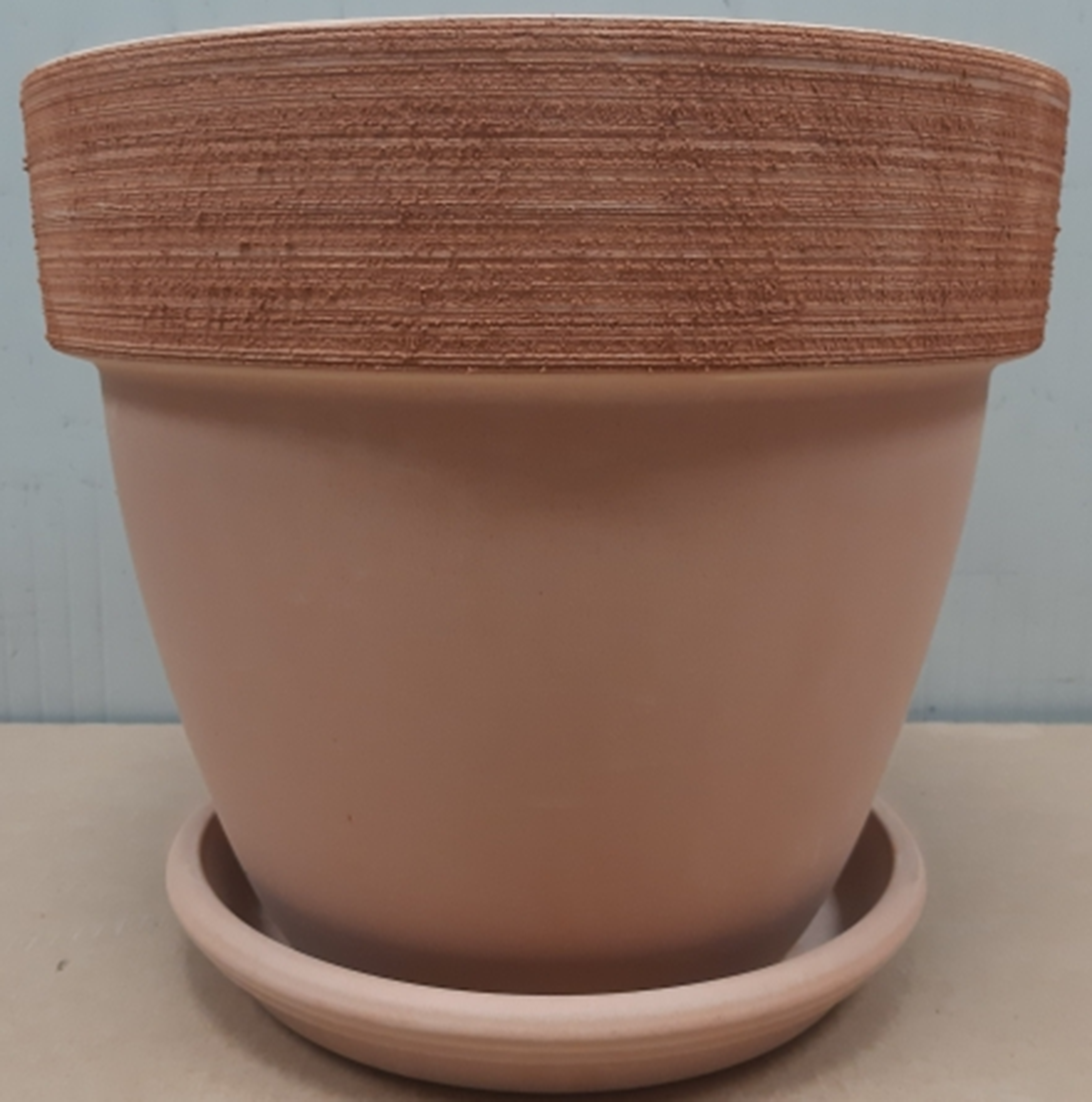 Vaso Palladio in terracotta H 27 x ø 30 cm - 2