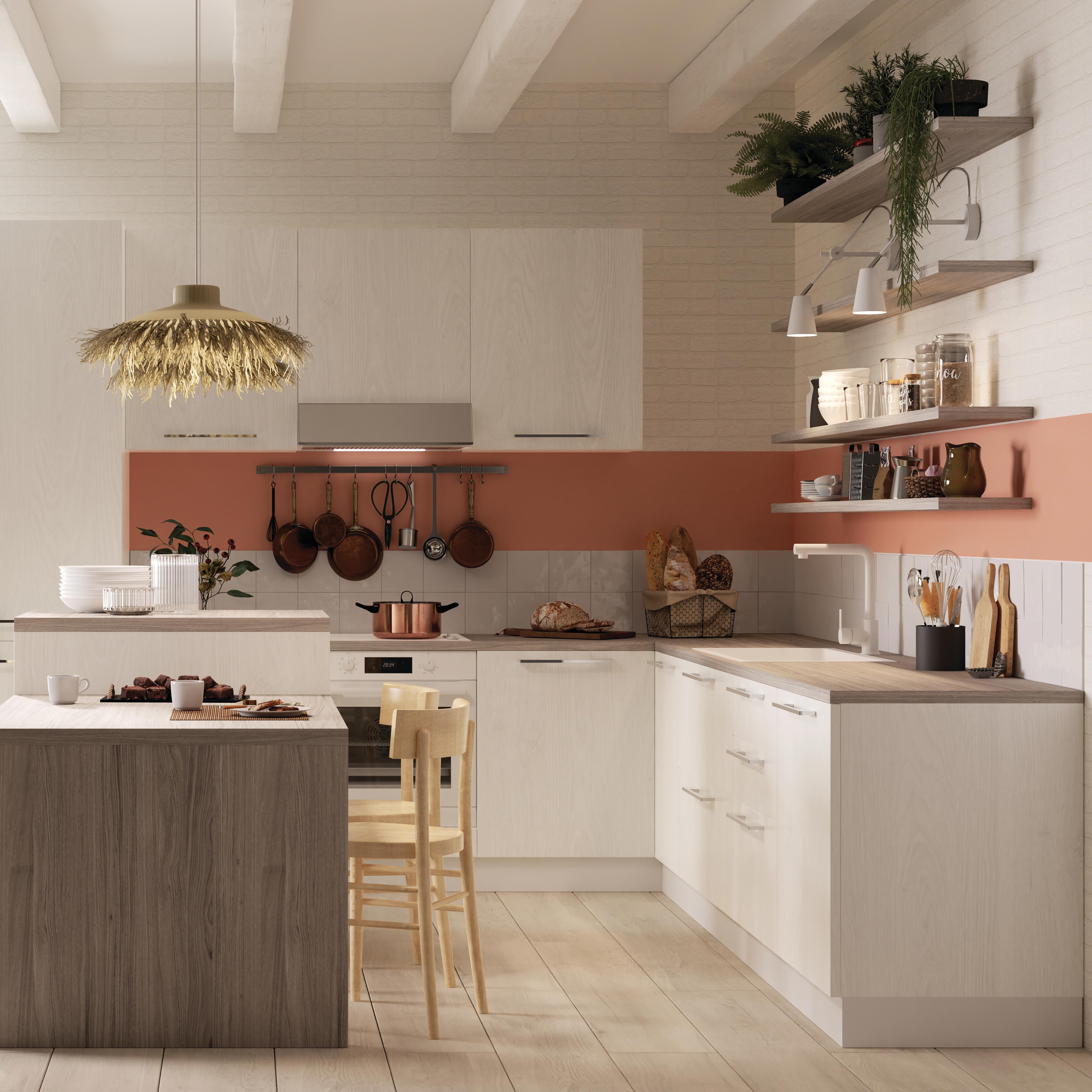 Rubinetto da cucina fisso a l Aquatown bianco verniciato opaco SCHOCK - 4