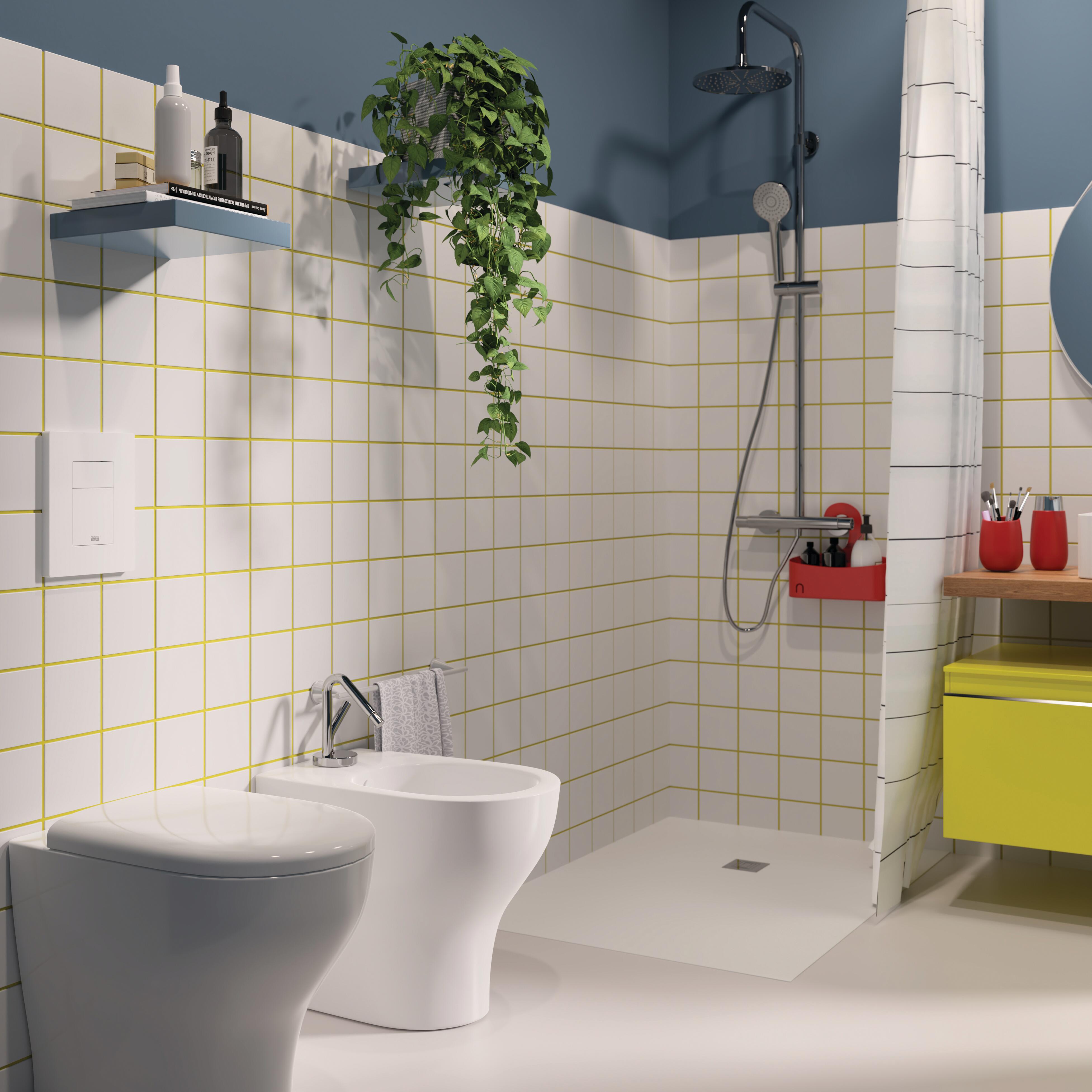 Rubinetto per bidet getto laminare cristallino Verbano JACUZZI RUBINETTERIA cromo lucido - 2