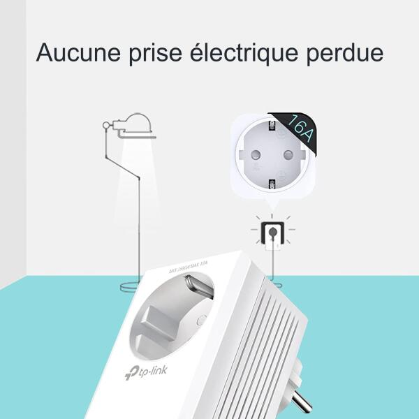 CPL Wifi TP-LINK TL-WPA7617 1000Mbps 2 adaptateurs
 - 6