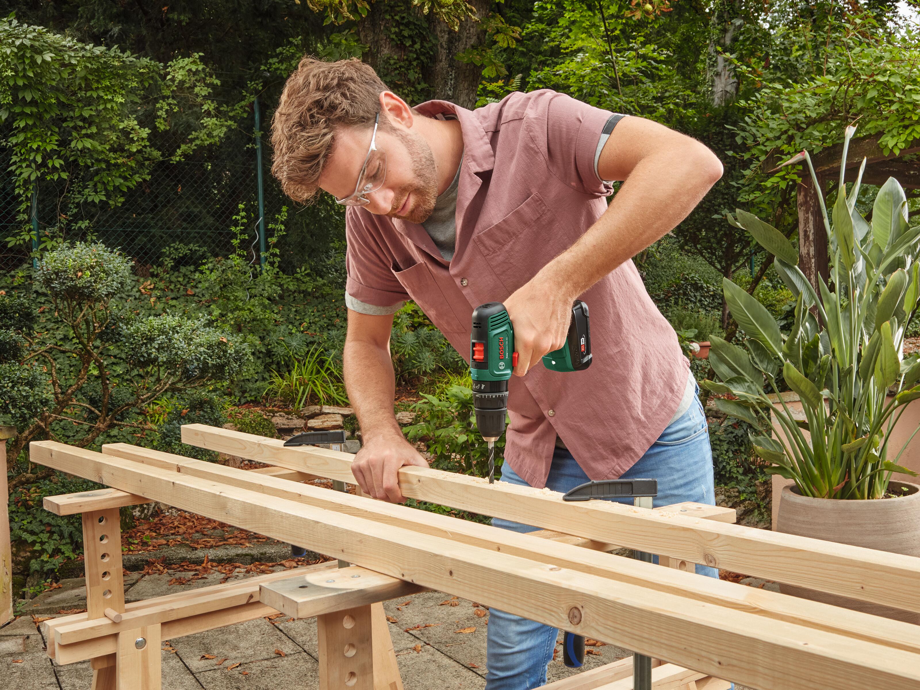 Taladro percutor a batería BOSCH 18V - 2 baterias - EasyImpact 18V 40 - 3