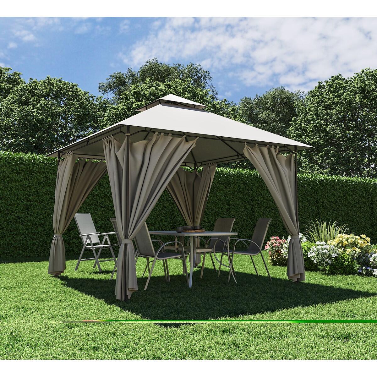 Tenda da esterno Oxis tortora L 324 x H 188 cm - 2