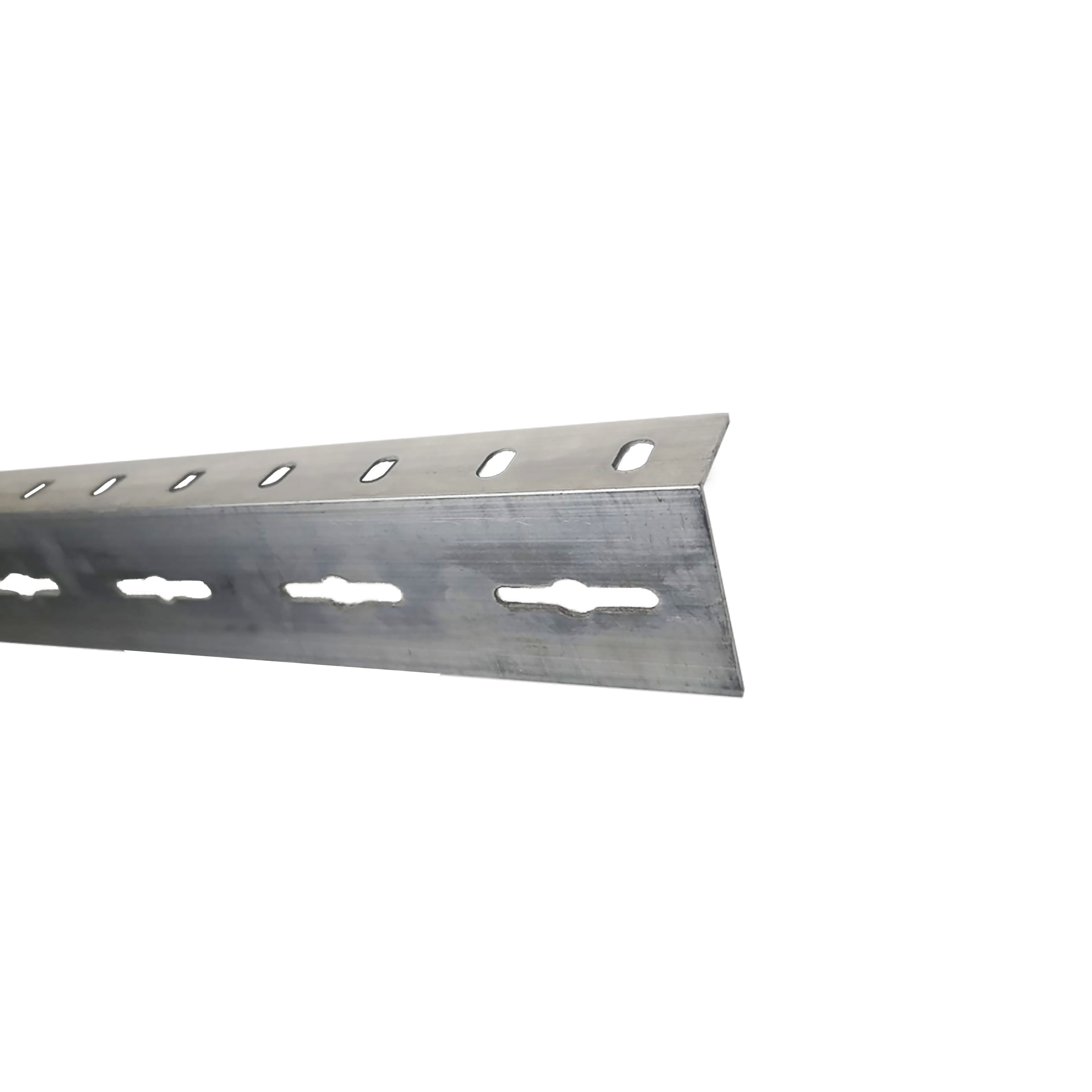 Cornière inégale aluminium argent perforé, L.1000 mm | Leroy Merlin