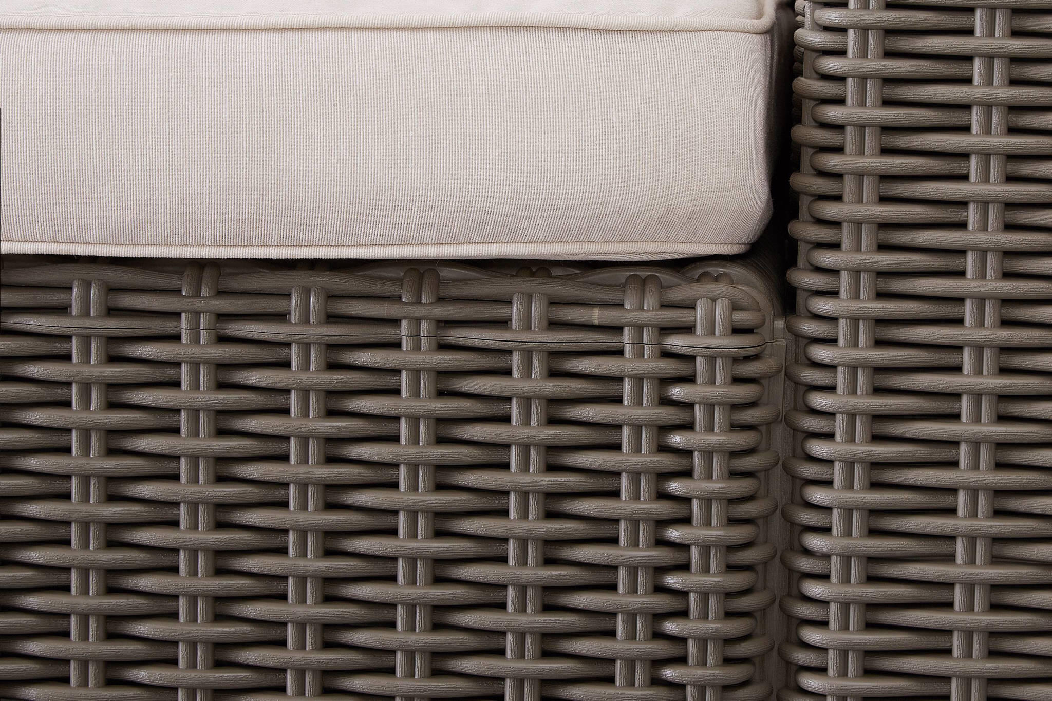 Sofá de jardim em rattan sintético California Keter - 4